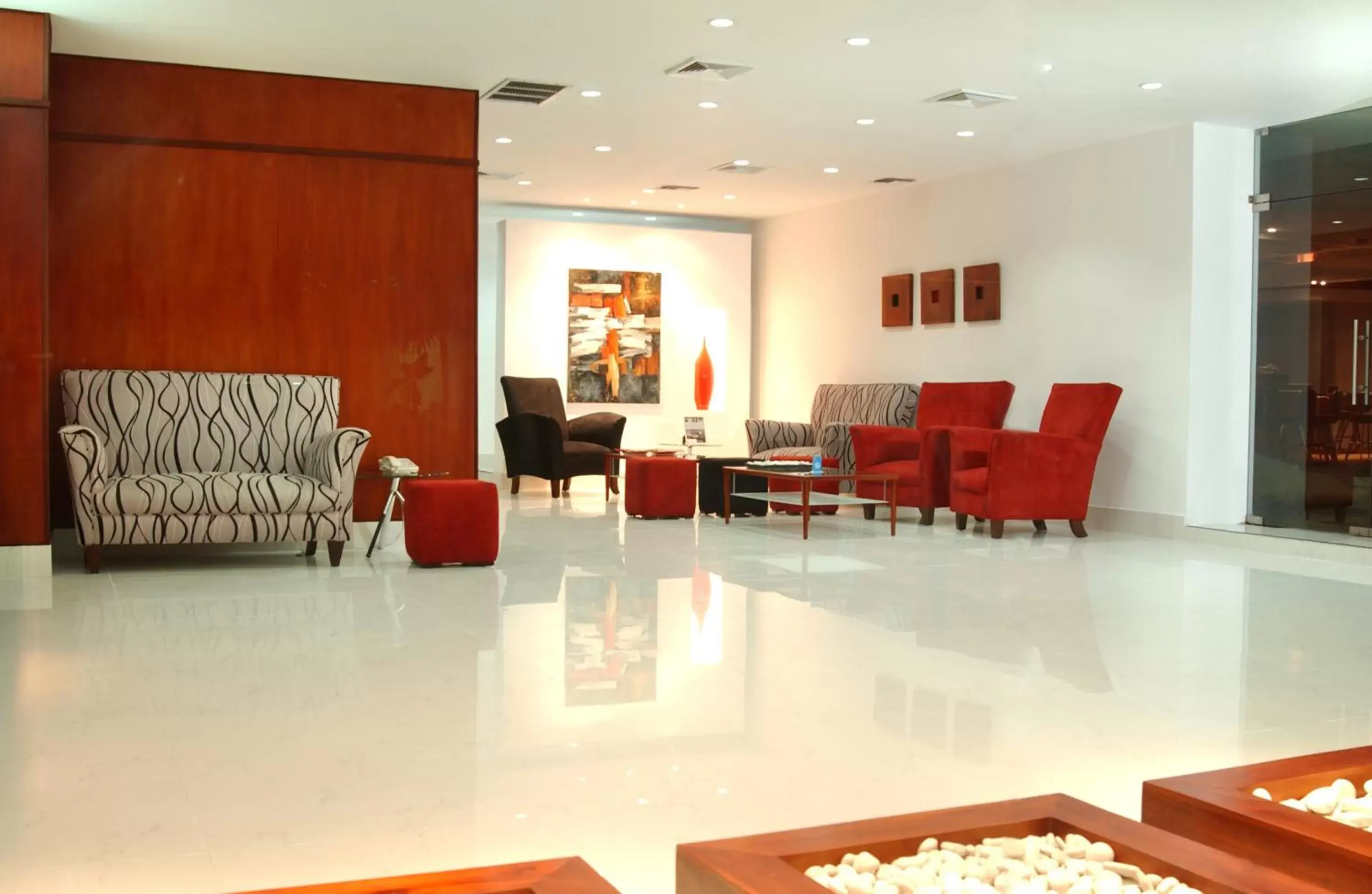 Living room, Lobby/Reception in Hodelpa Centro Plaza