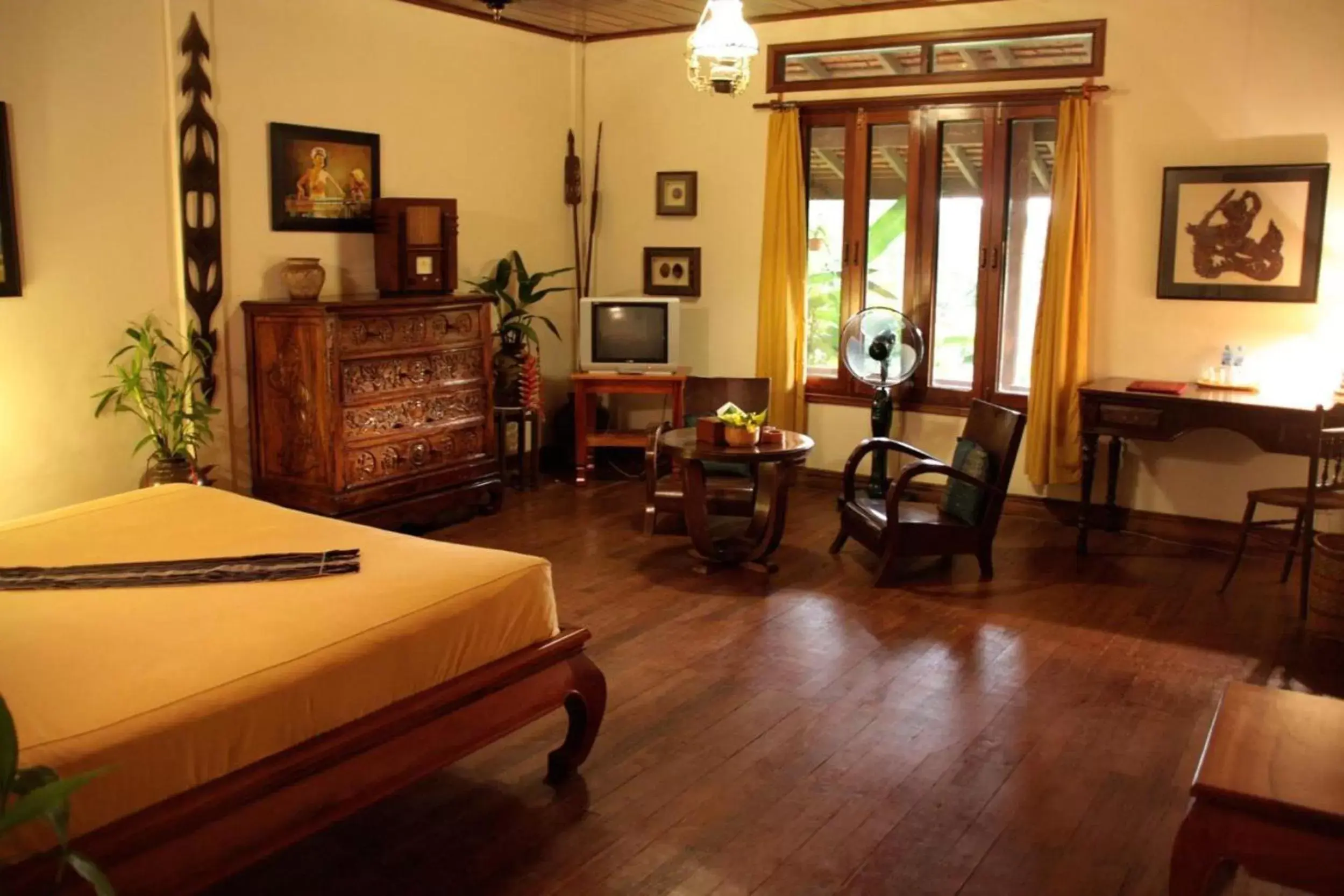 Bedroom in Terres Rouges Lodge