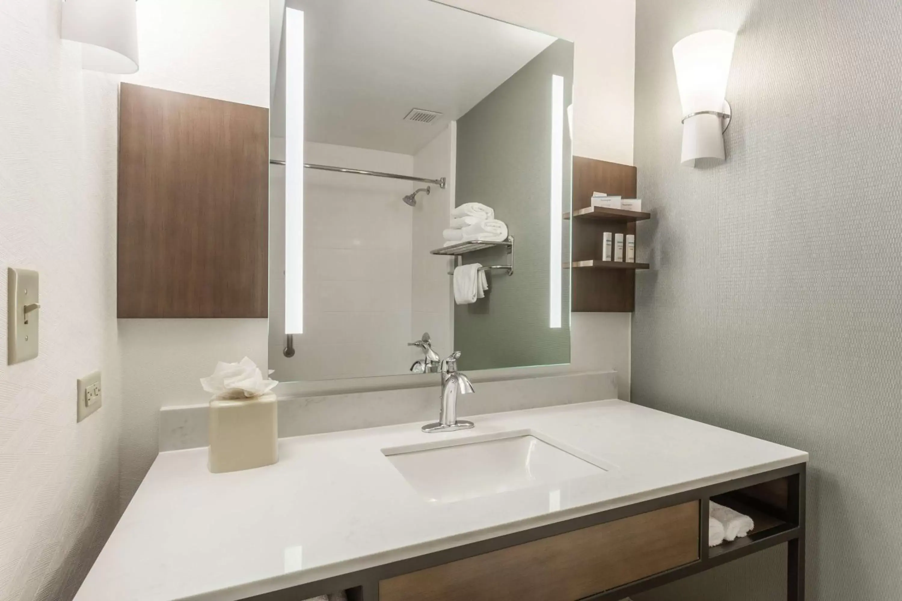 Bathroom in Hilton Garden Inn Chicago/Tinley Park