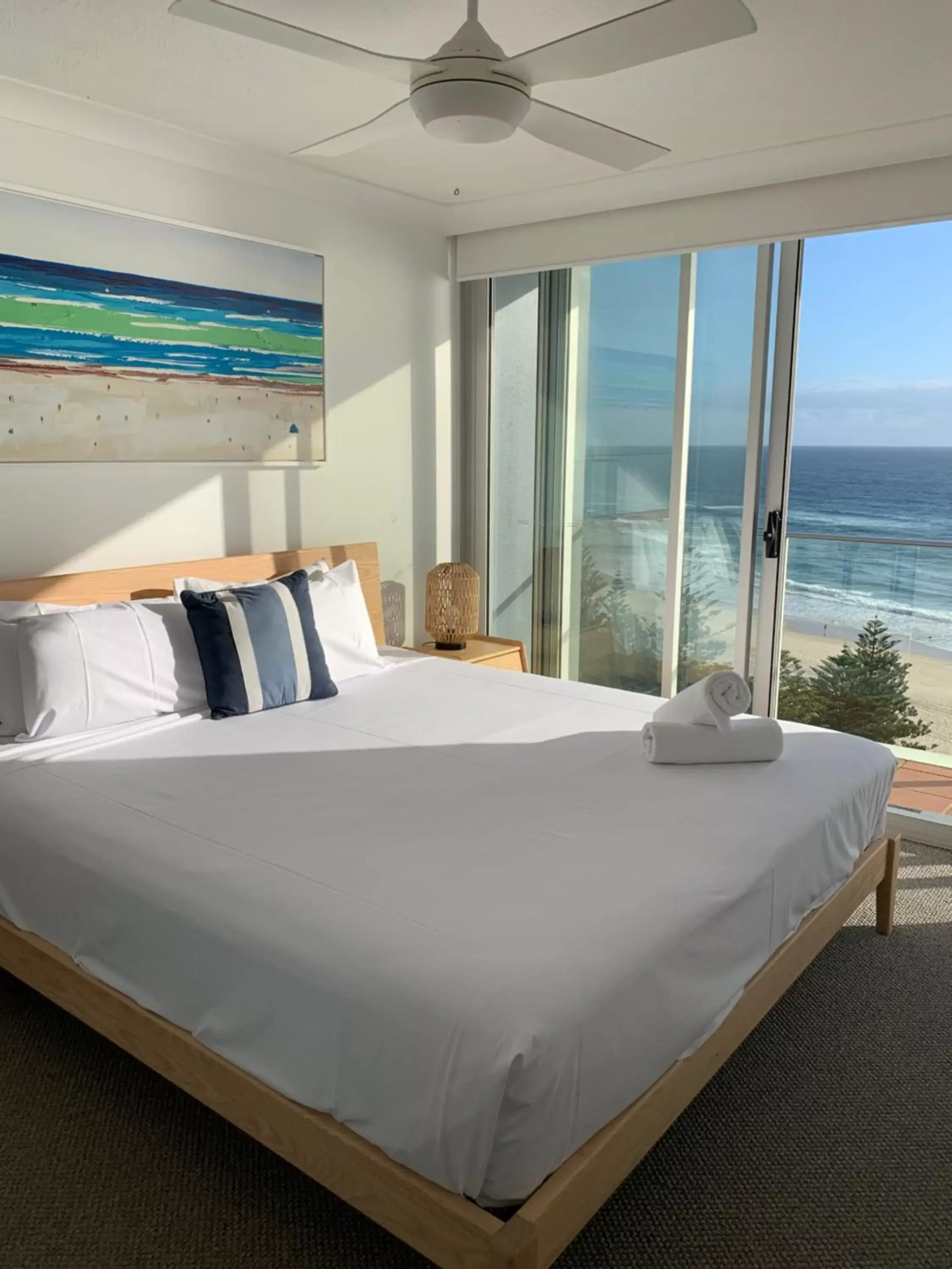 Bedroom, Bed in Pacific Regis Beachfront Holiday Apartments