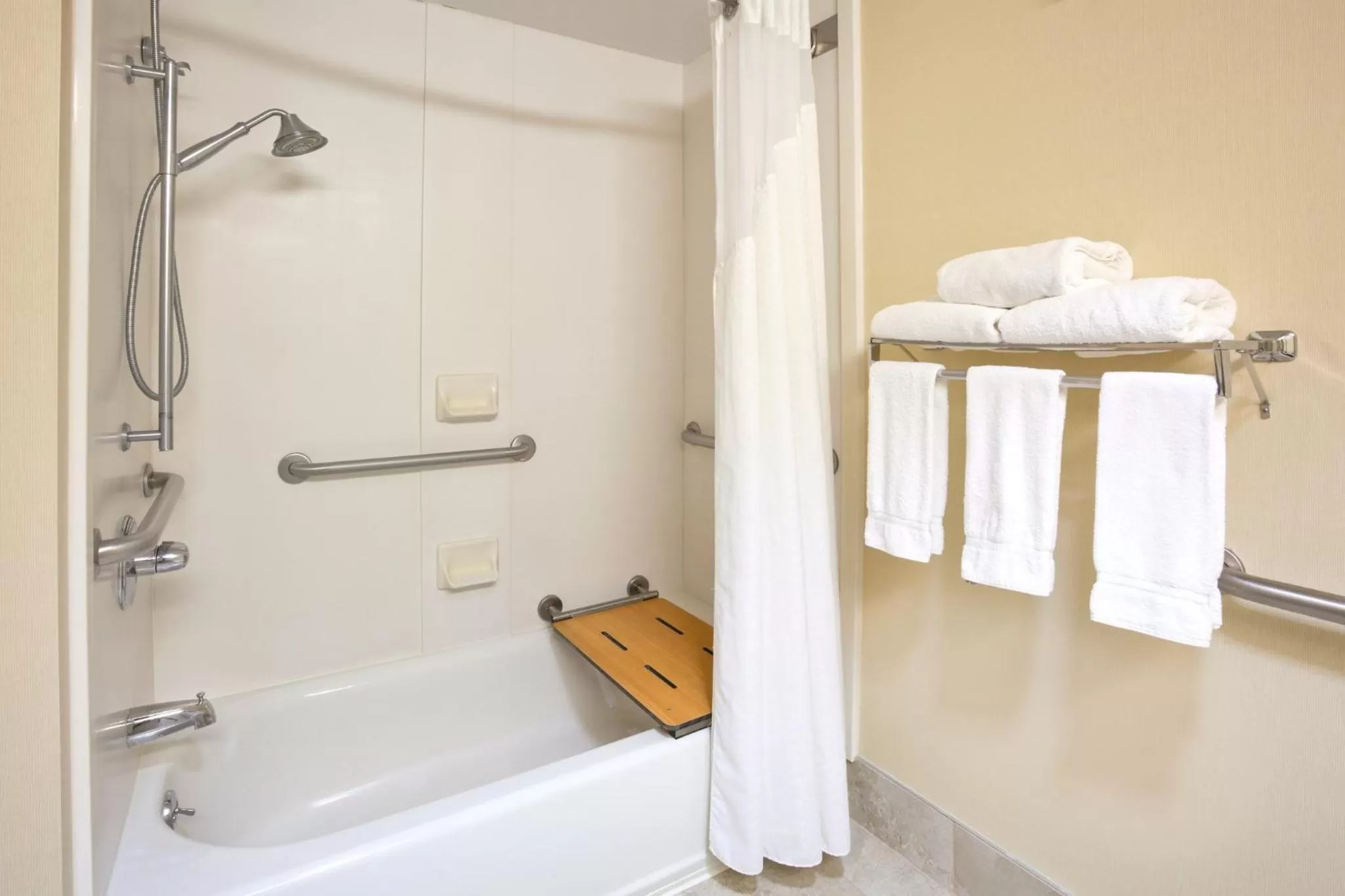 Bathroom in Holiday Inn Express Cedar Rapids - Collins Road by IHG