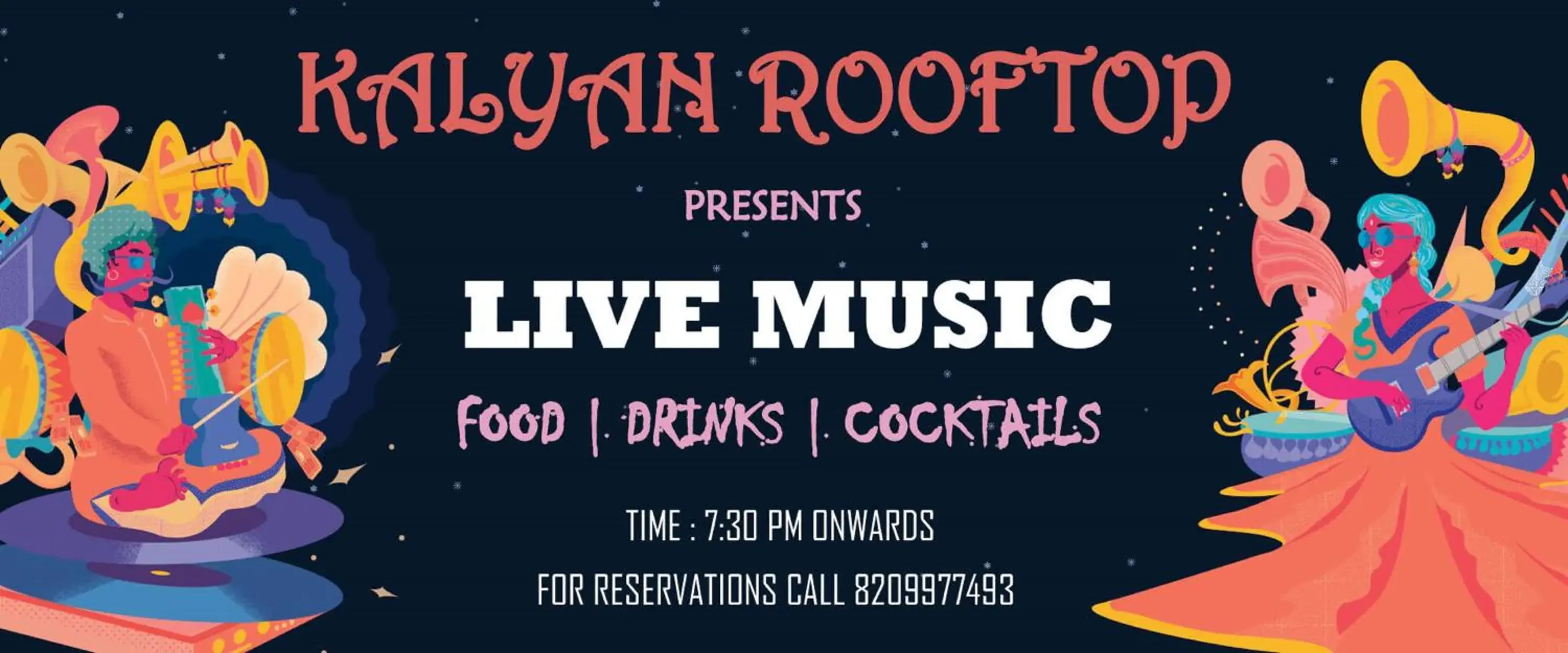 Restaurant/places to eat in Hotel Kalyan