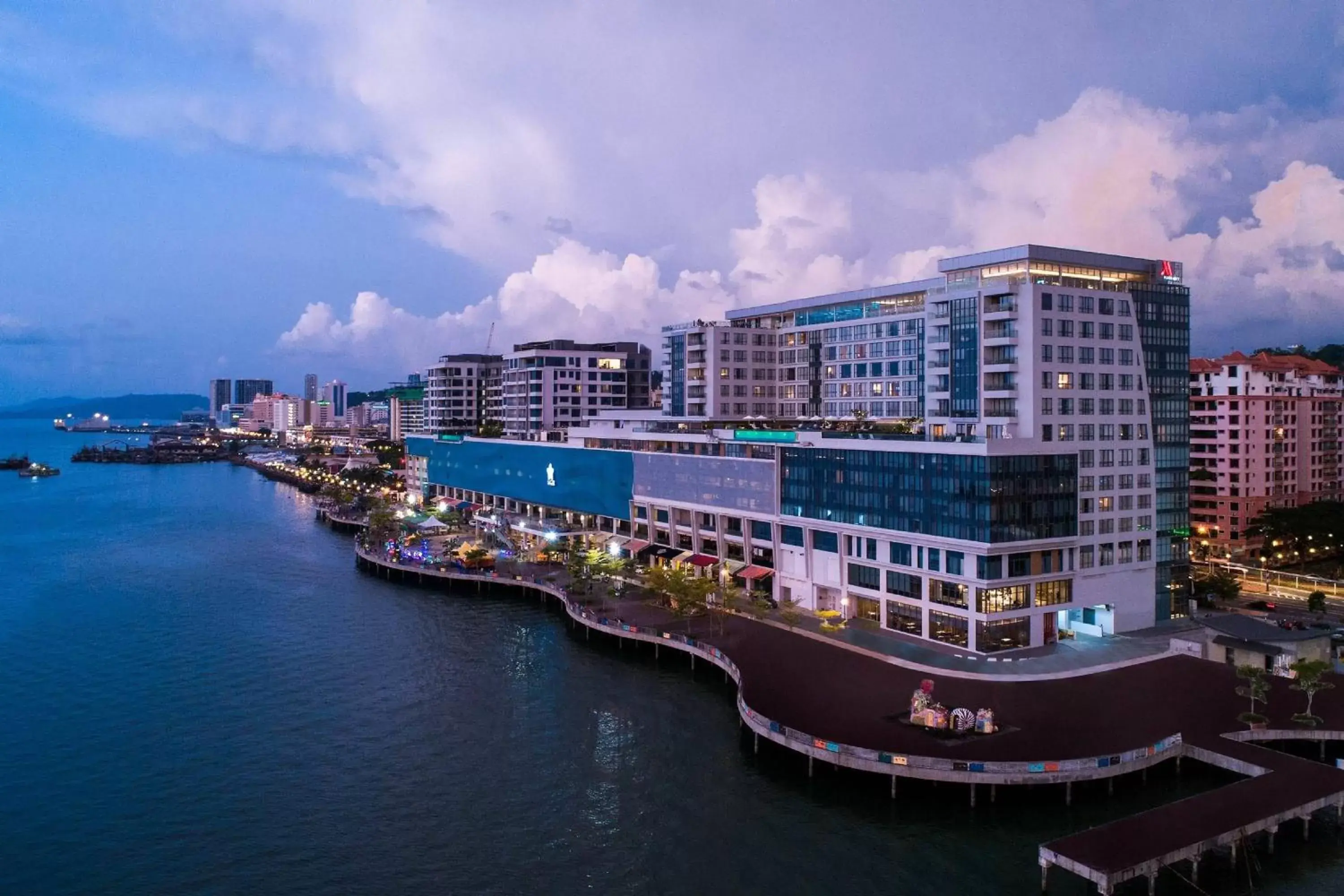 Property building in Kota Kinabalu Marriott Hotel