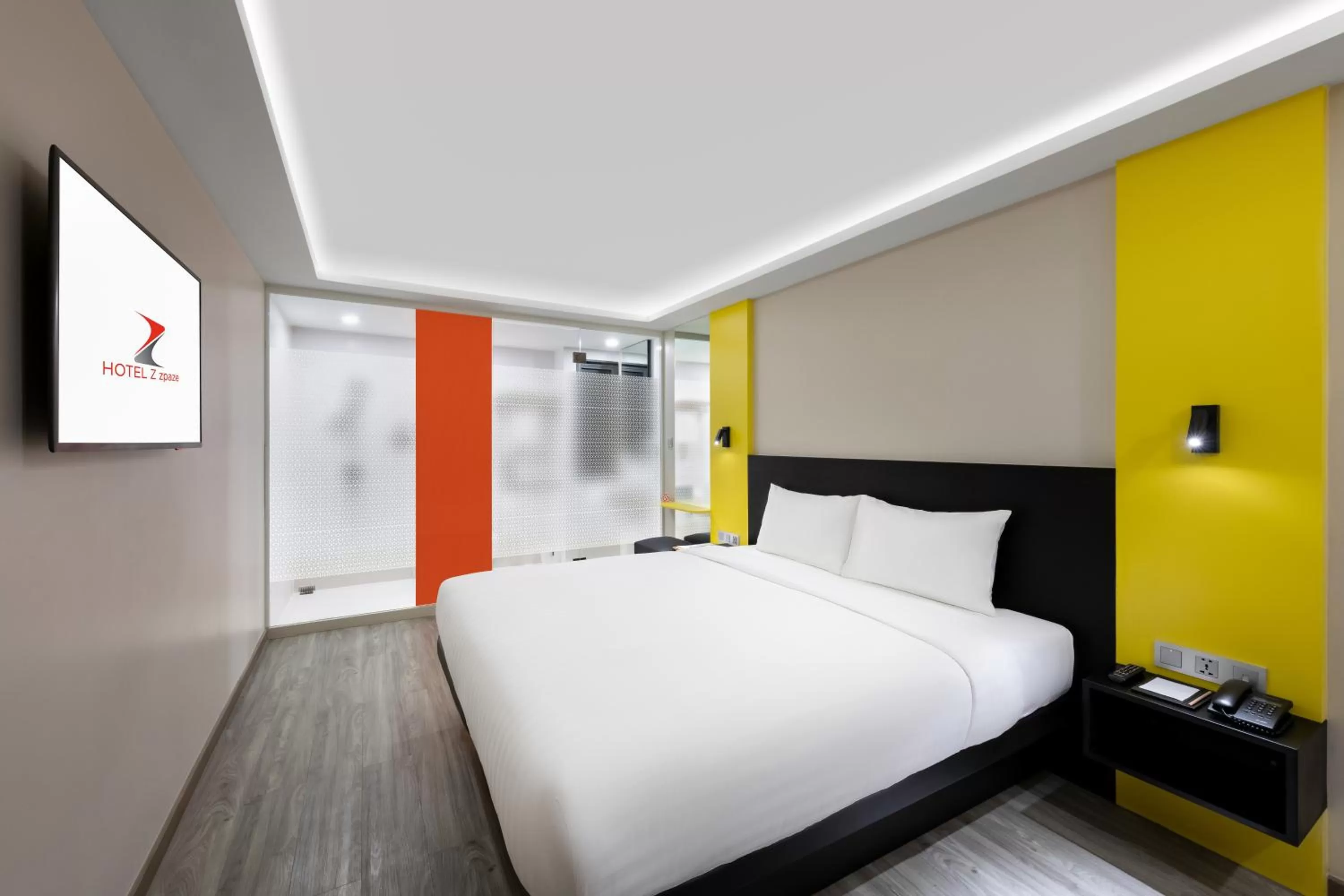 Bed in Hotel Z zpaze