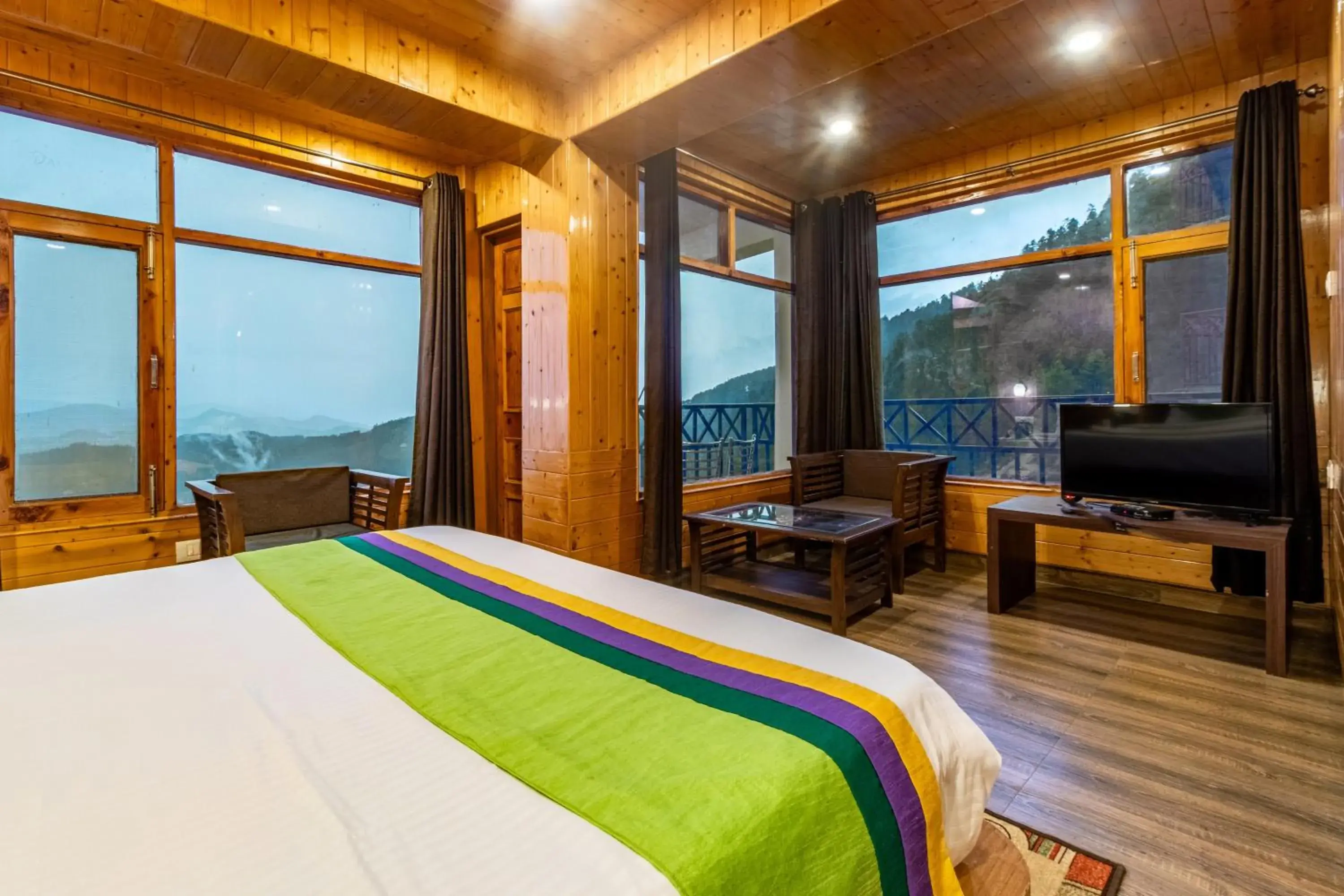 Bedroom in Treebo Trend Snow View Resort