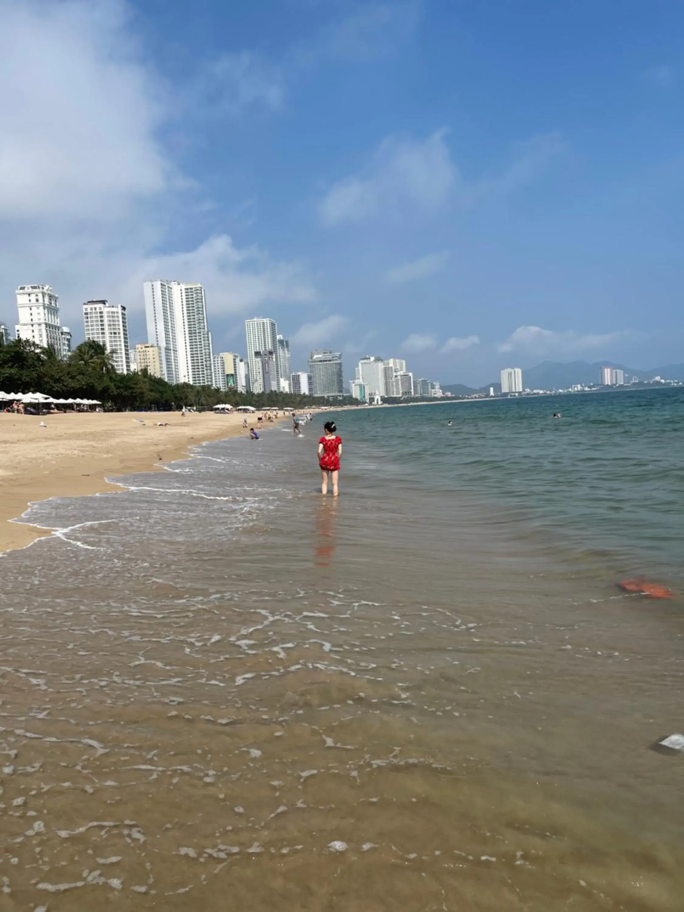 Beach in Tokia hotel nha trang