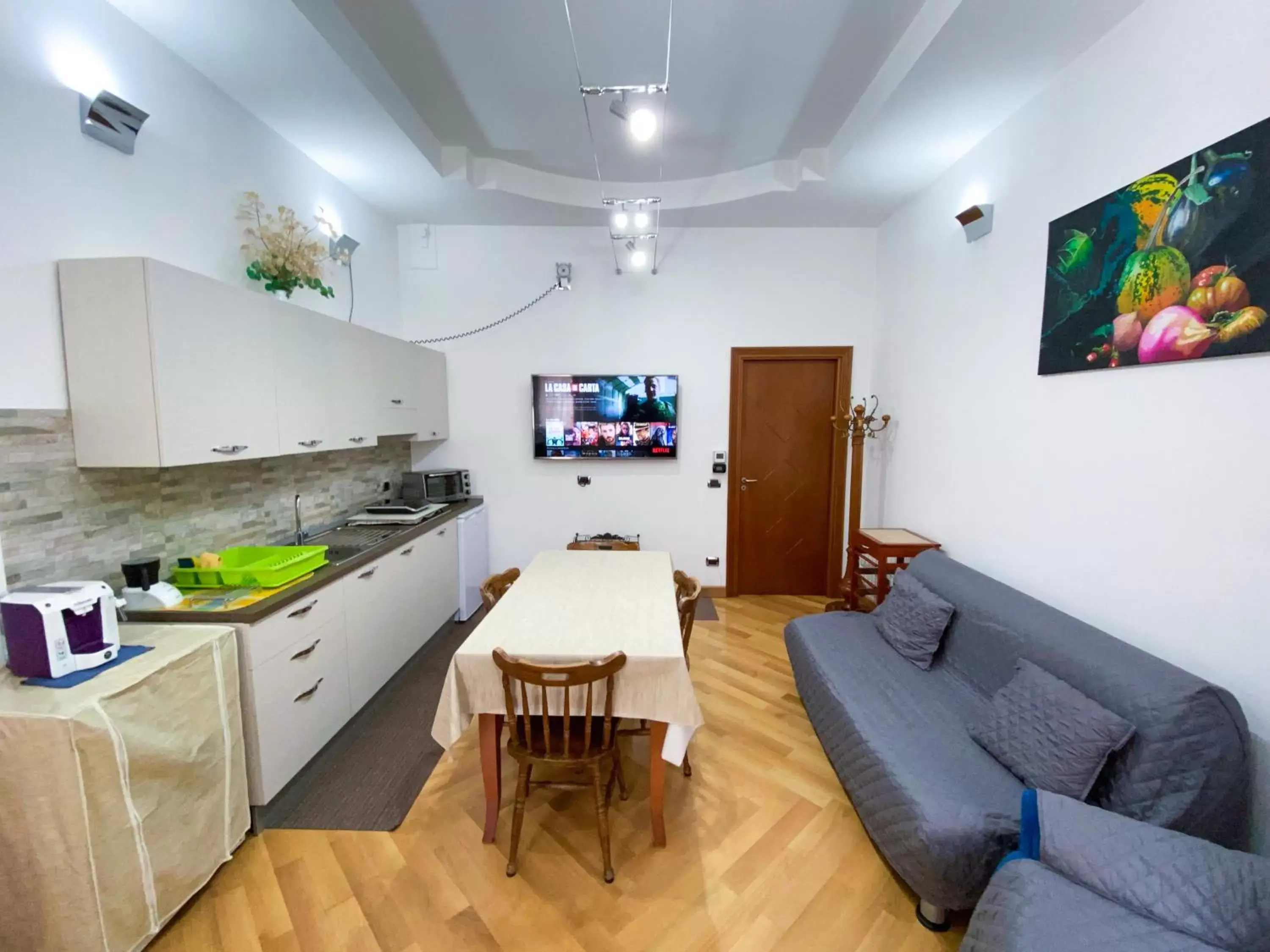 TV and multimedia, Kitchen/Kitchenette in B&B Barone