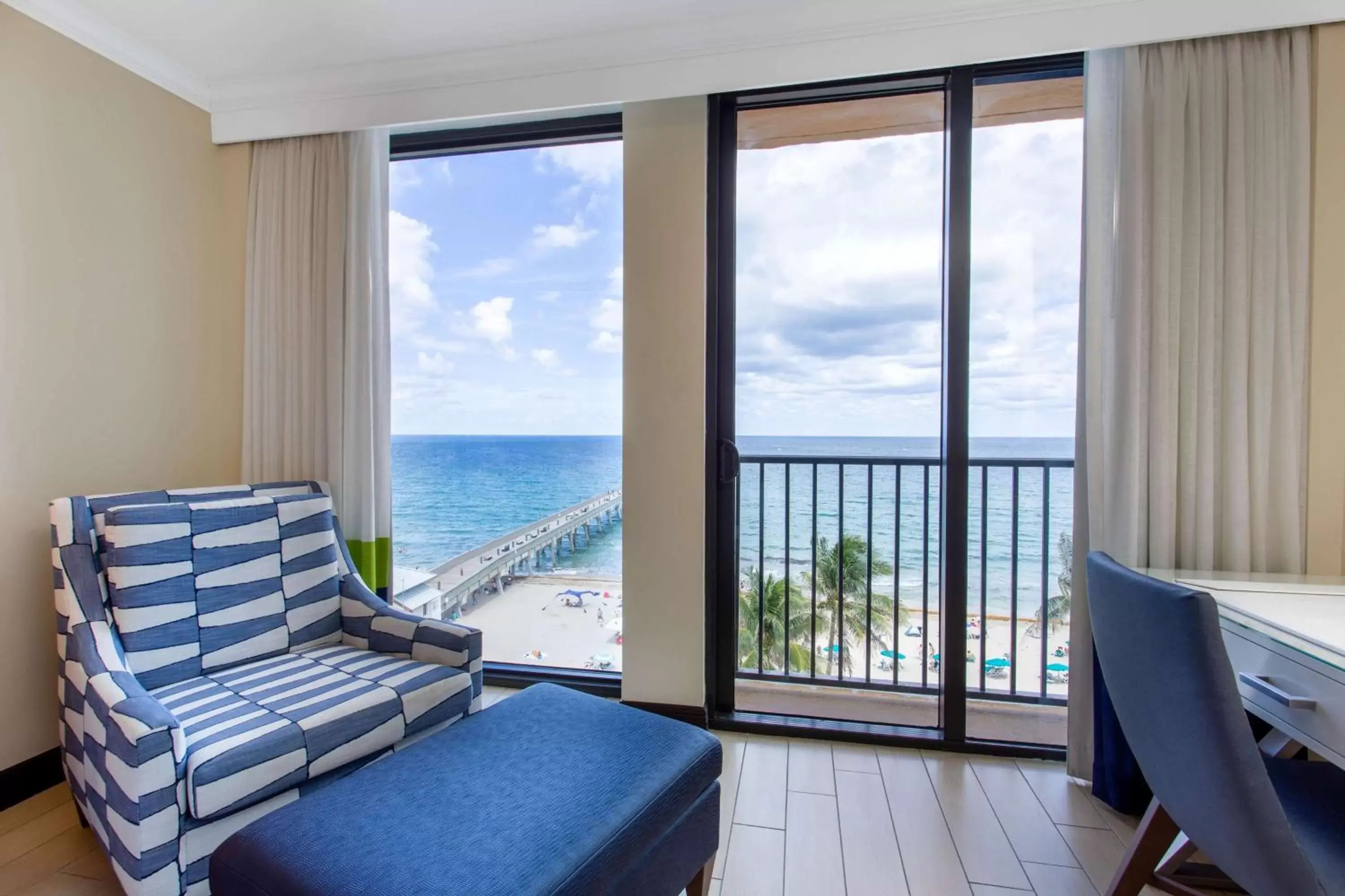 Photo of the whole room, Sea View in Wyndham Deerfield Beach Resort