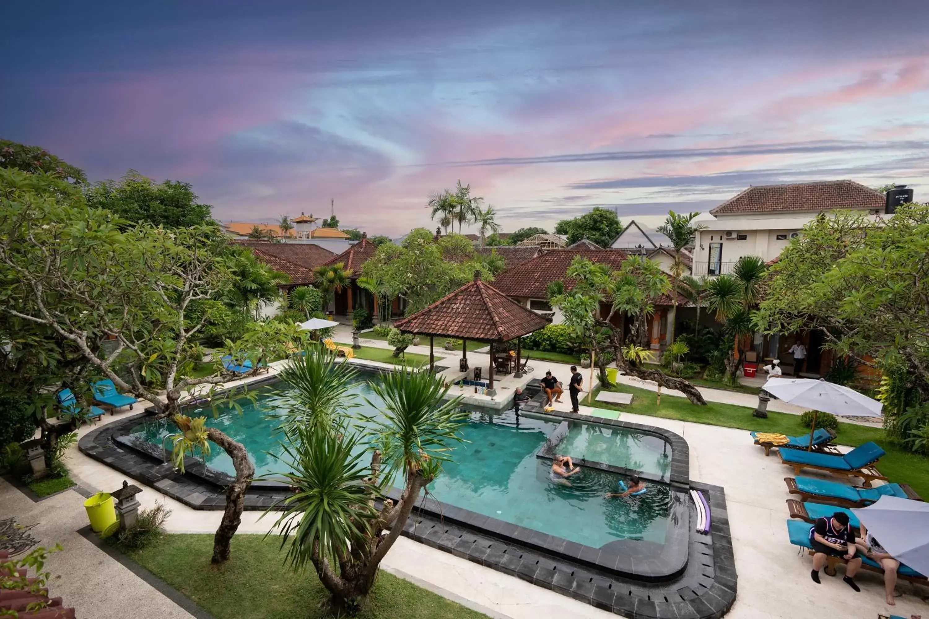 Swimming pool, Pool View in Sinar Bali Hotel