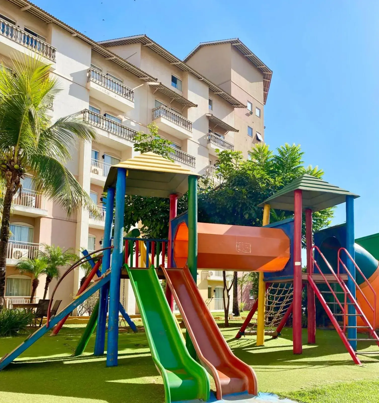 Children play ground, Children's Play Area in Thermas de Olimpia Resorts by Mercure
