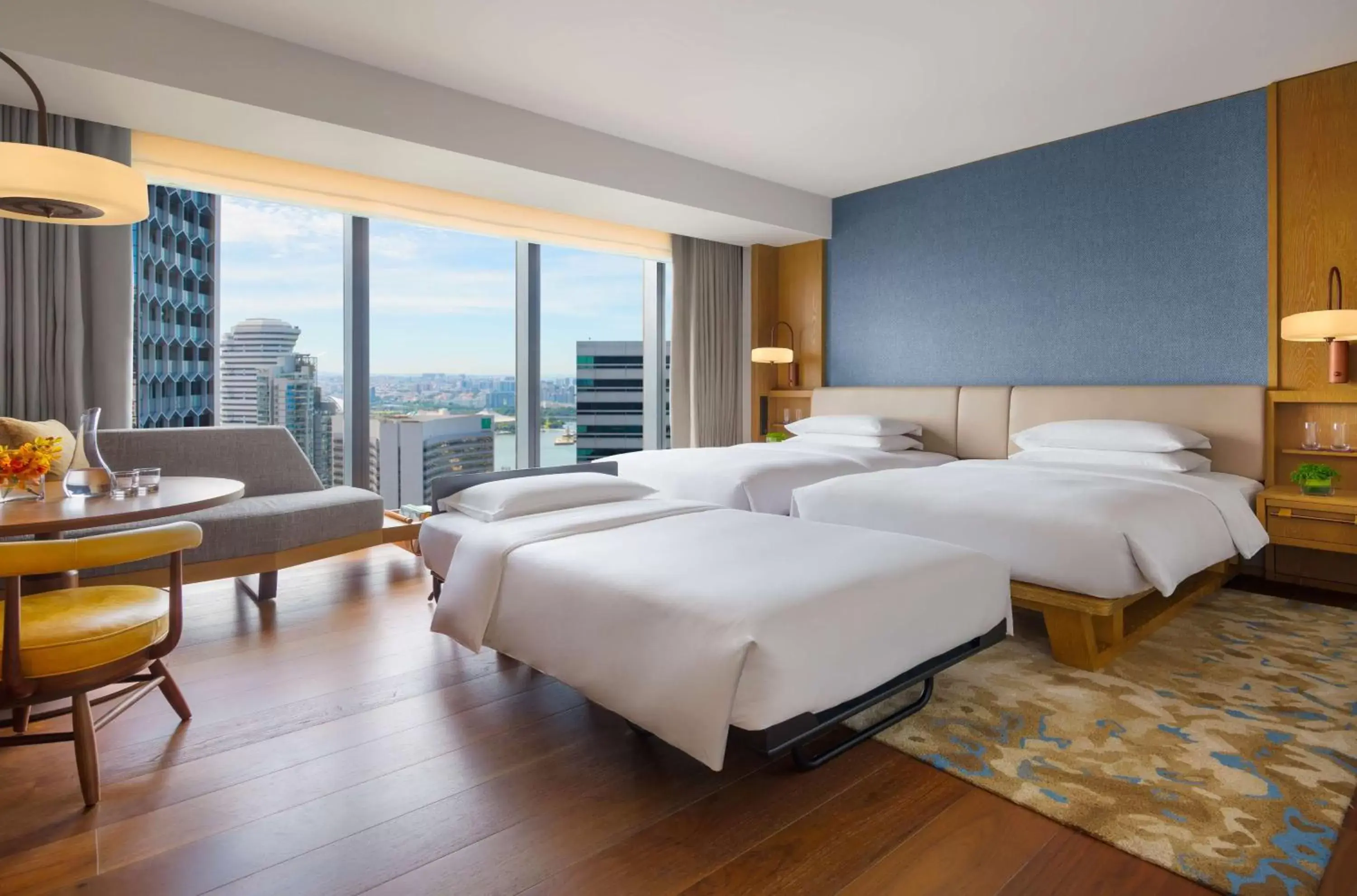 Bedroom in Andaz Singapore A Concept by Hyatt