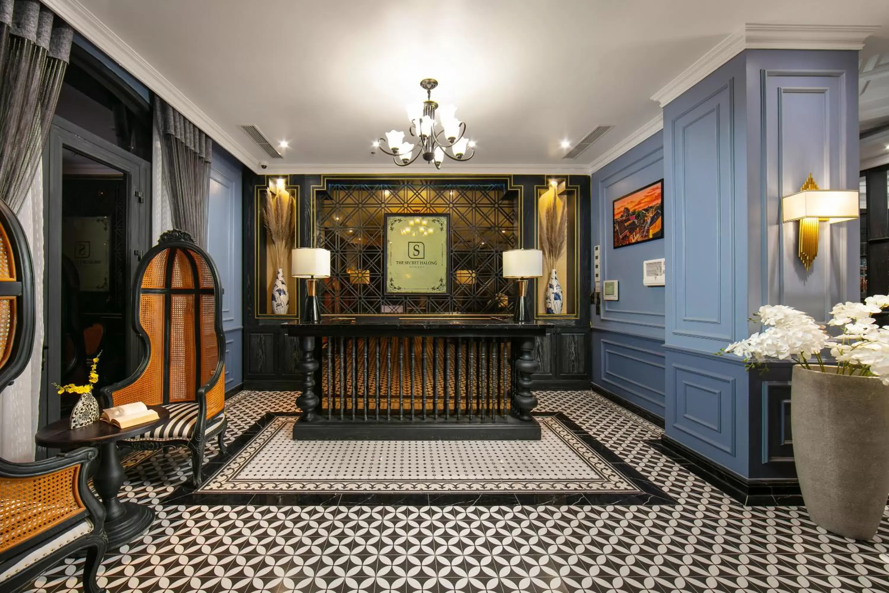 Lobby or reception in The Secret HaLong Lobby or reception in The Secret HaLong