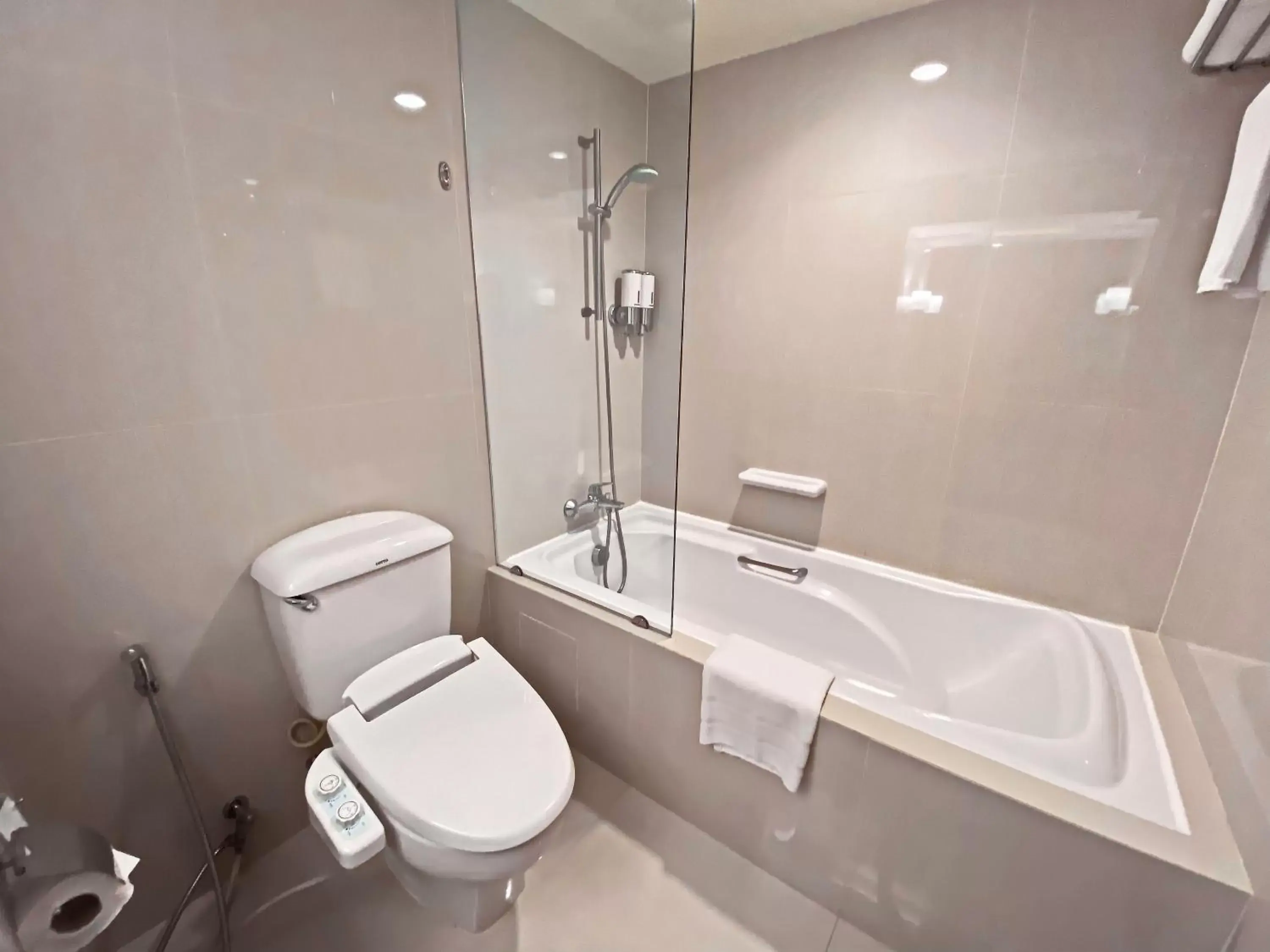 Shower, Bathroom in Silom Serene A Boutique Hotel - SHA Extra Plus