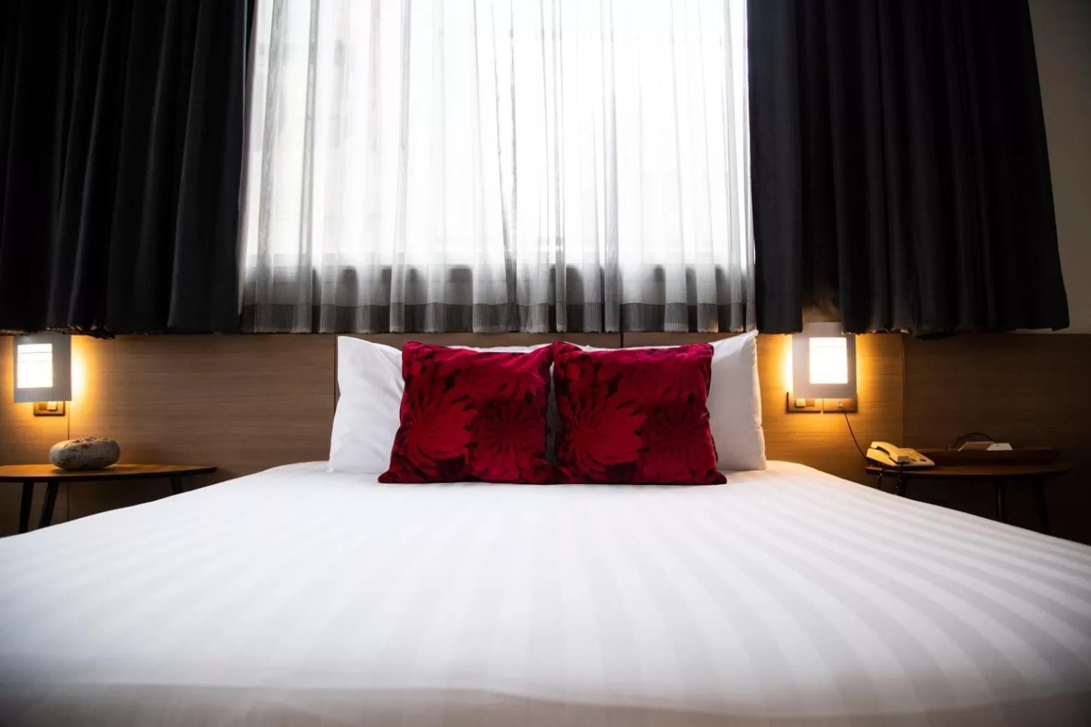 Bed in Baboona Beachfront Living