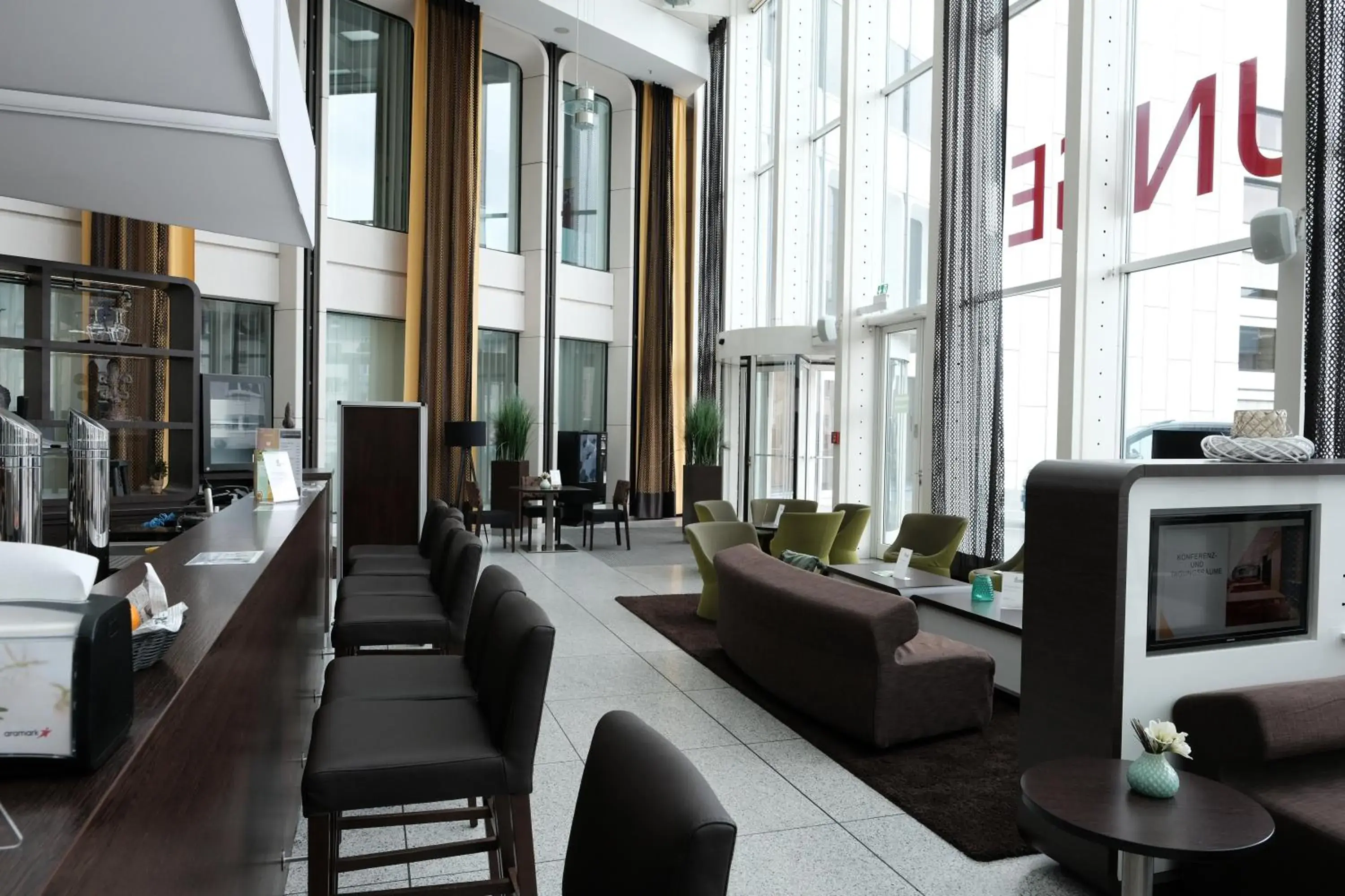 Lobby or reception in Webers - Das Hotel im Ruhrturm