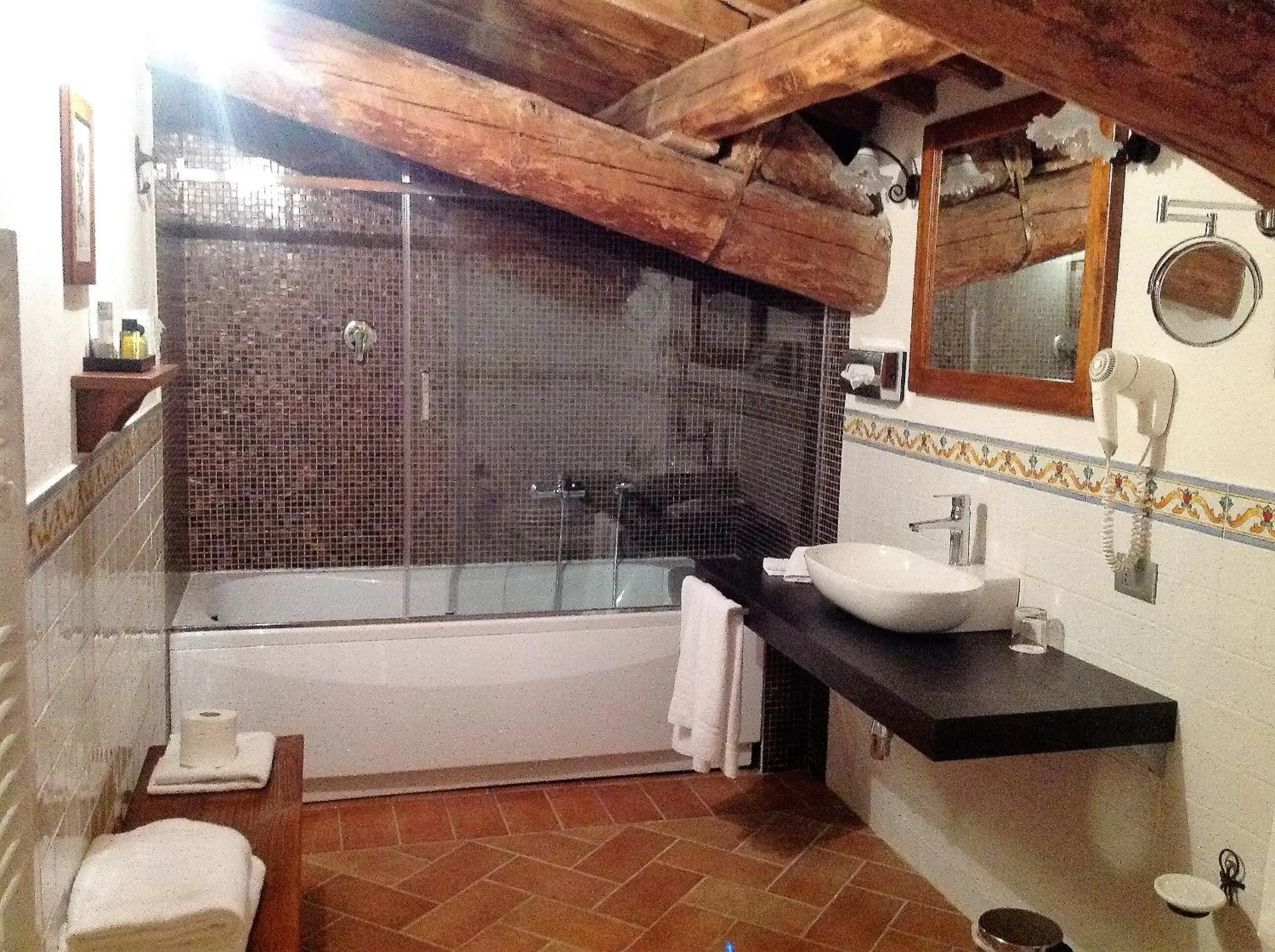 Bathroom in Villa Curina Resort