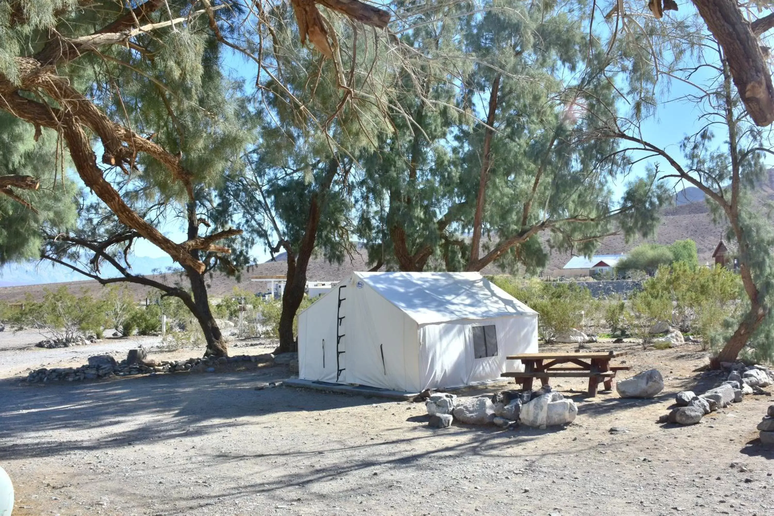 Property Building in Panamint Springs Motel & Tents