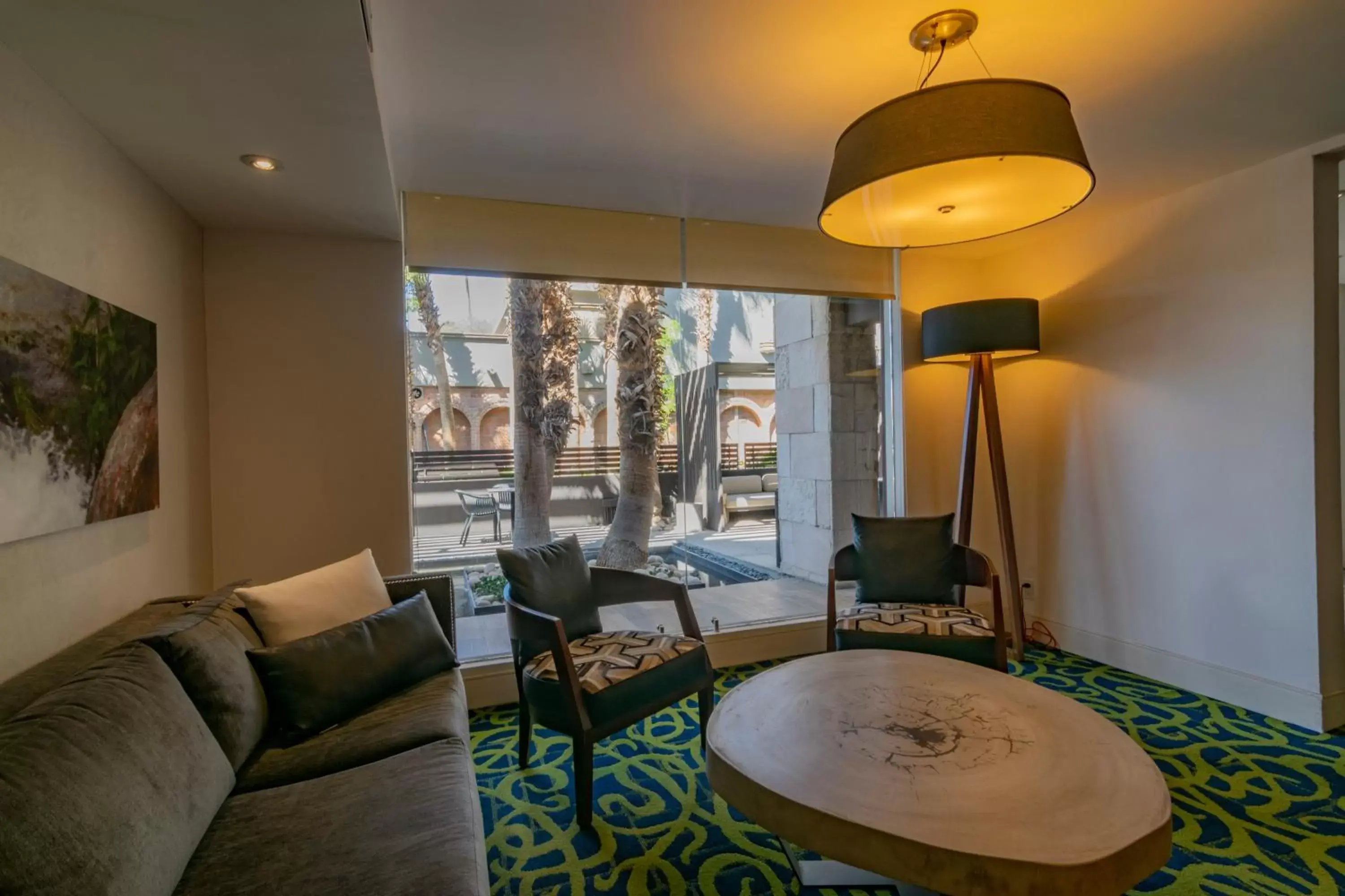 Seating Area in Hotel Lucerna Mexicali