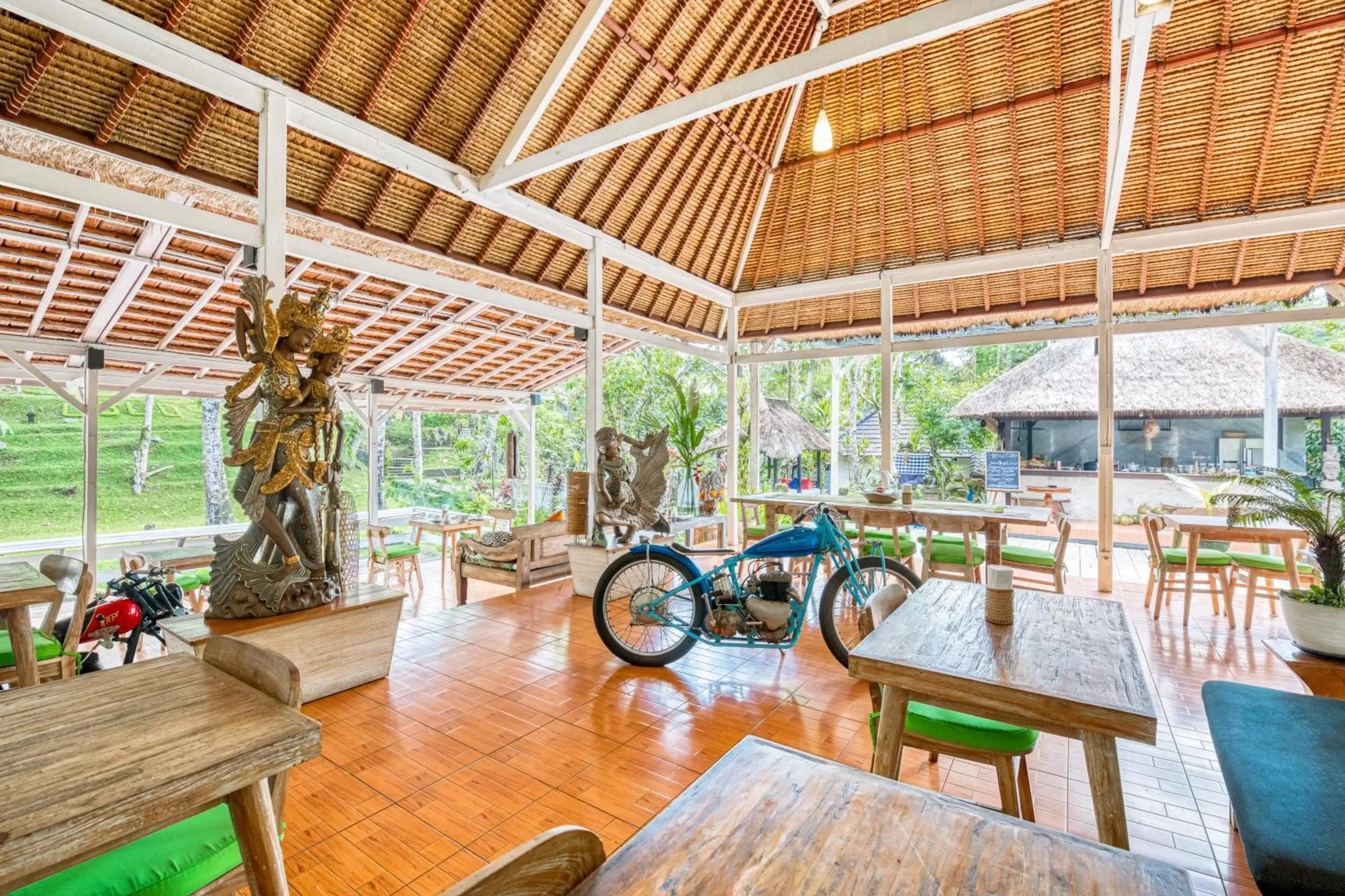 Restaurant/places to eat in Ubud Sari Health Resort Restaurant/places to eat in Ubud Sari Health Resort