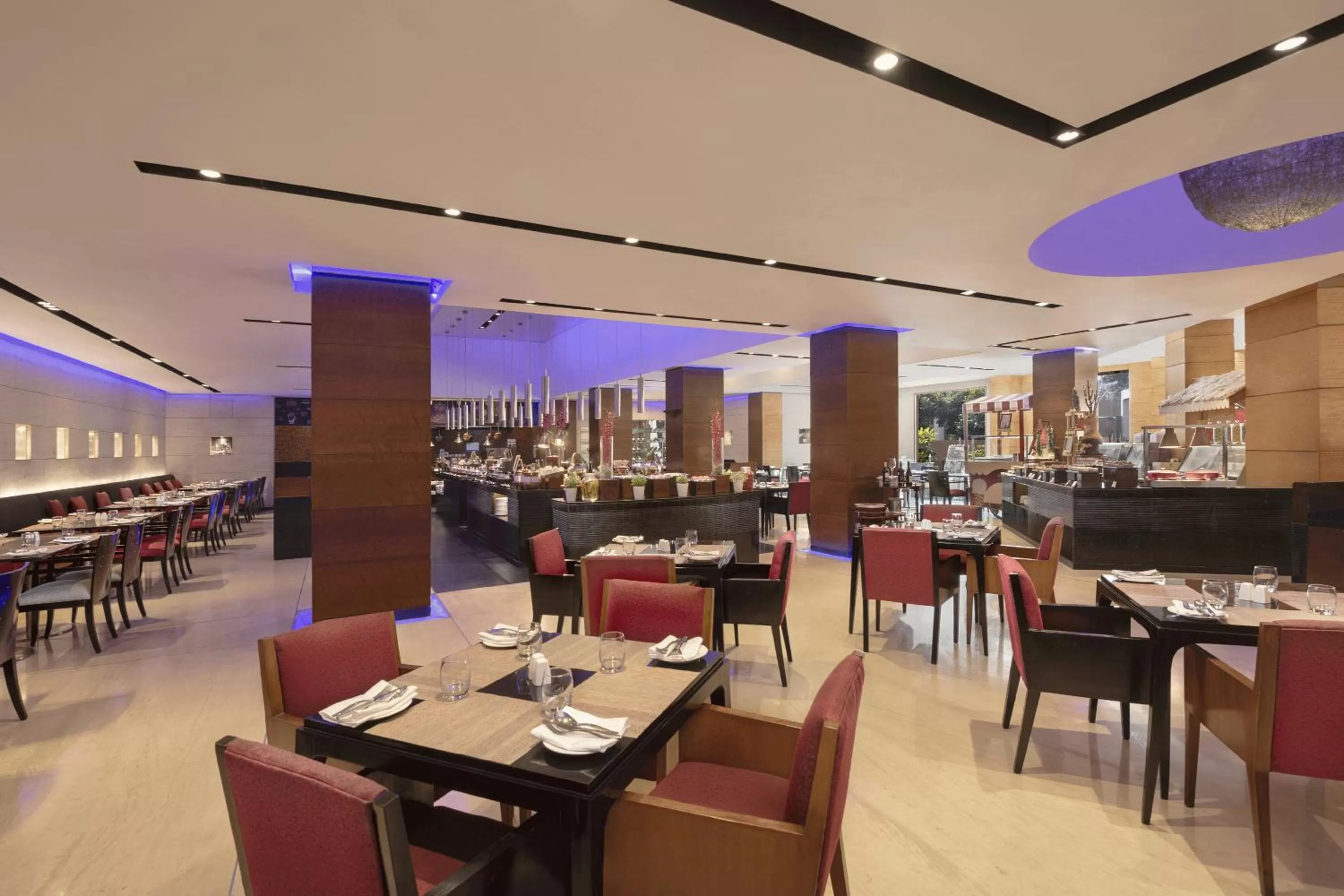 Restaurant/places to eat in Radisson Blu Plaza Delhi Airport