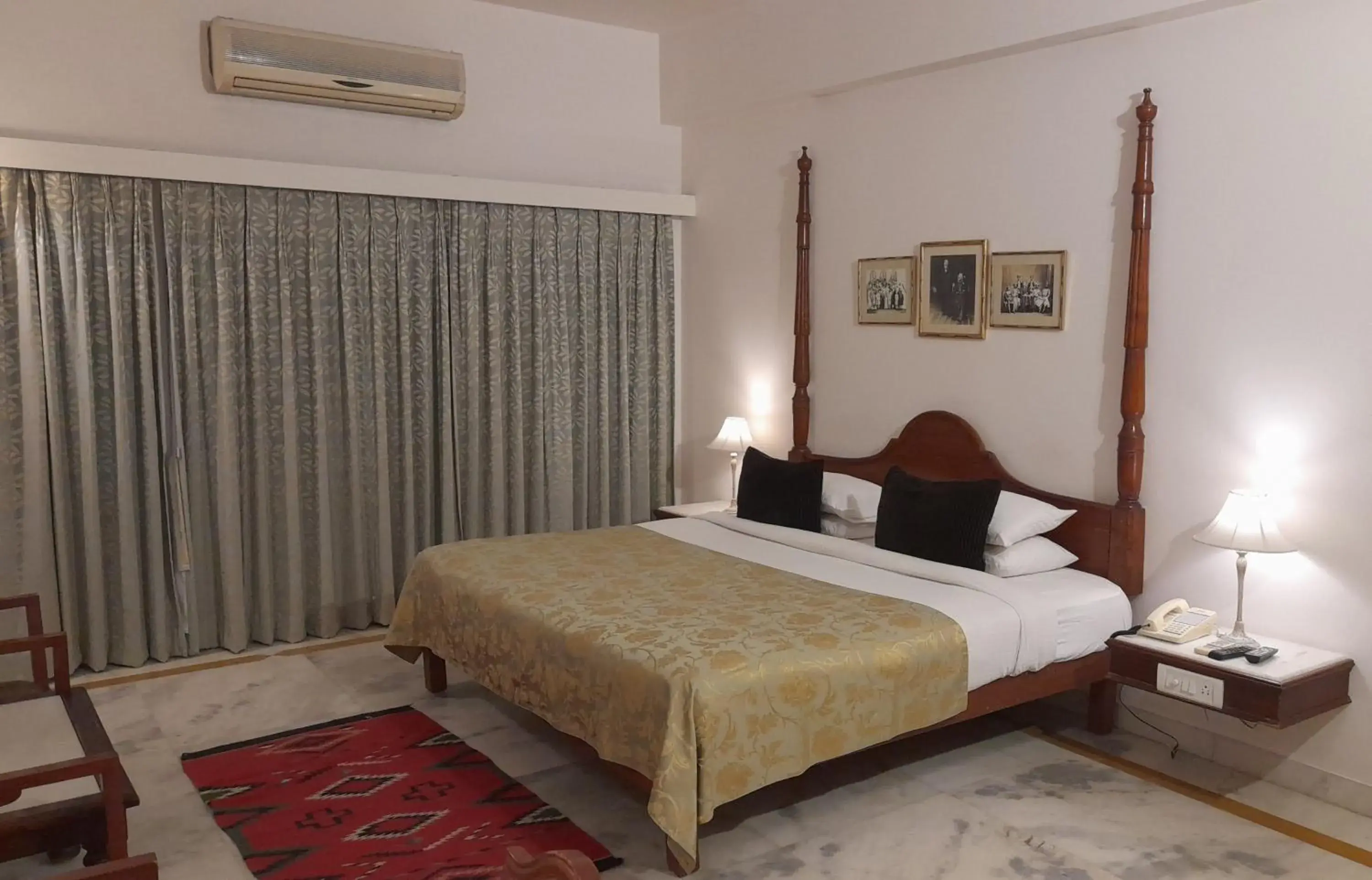 Bedroom, Bed in Rampratap Palace by Fateh Collection