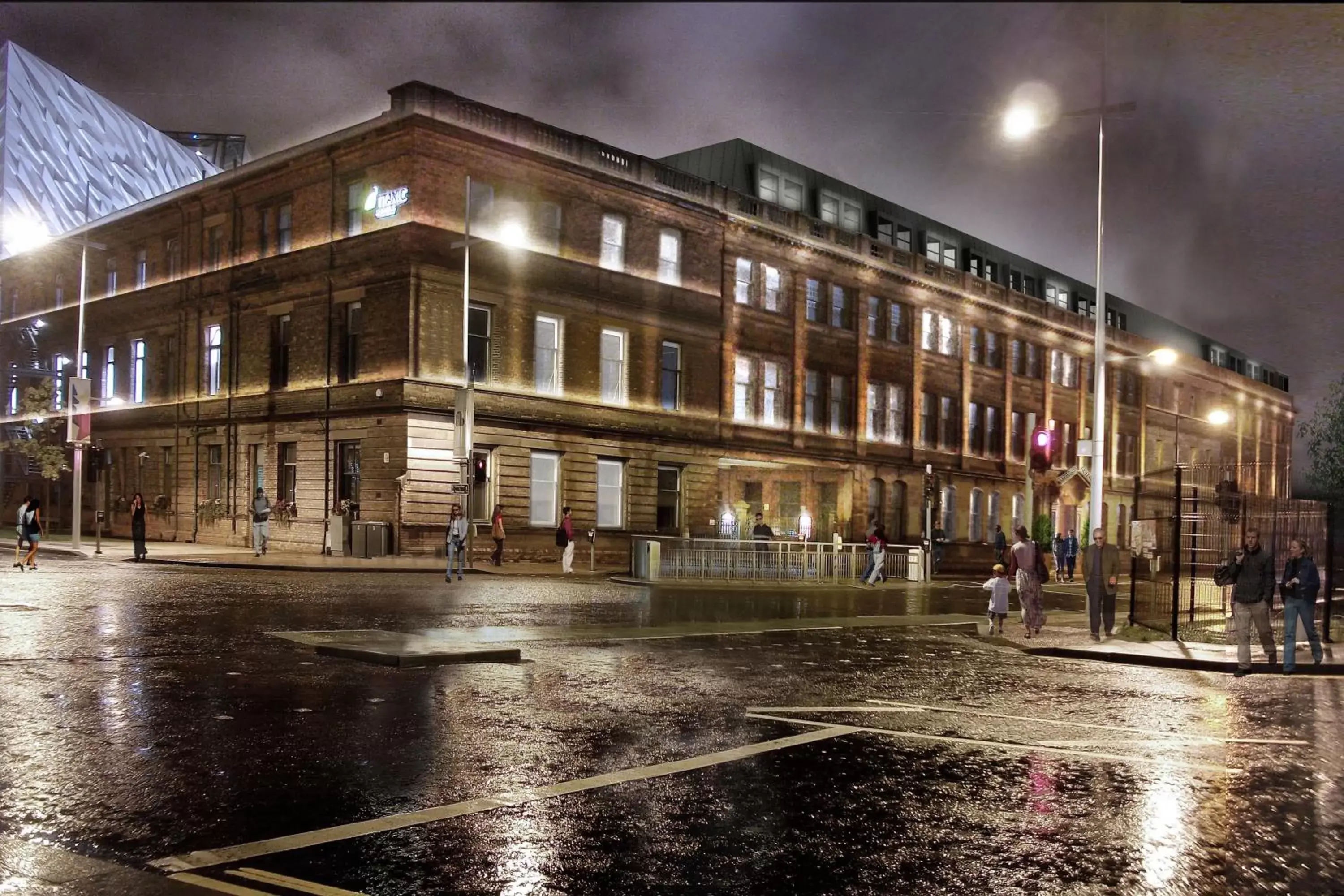 Facade/entrance, Property Building in Titanic Hotel Belfast