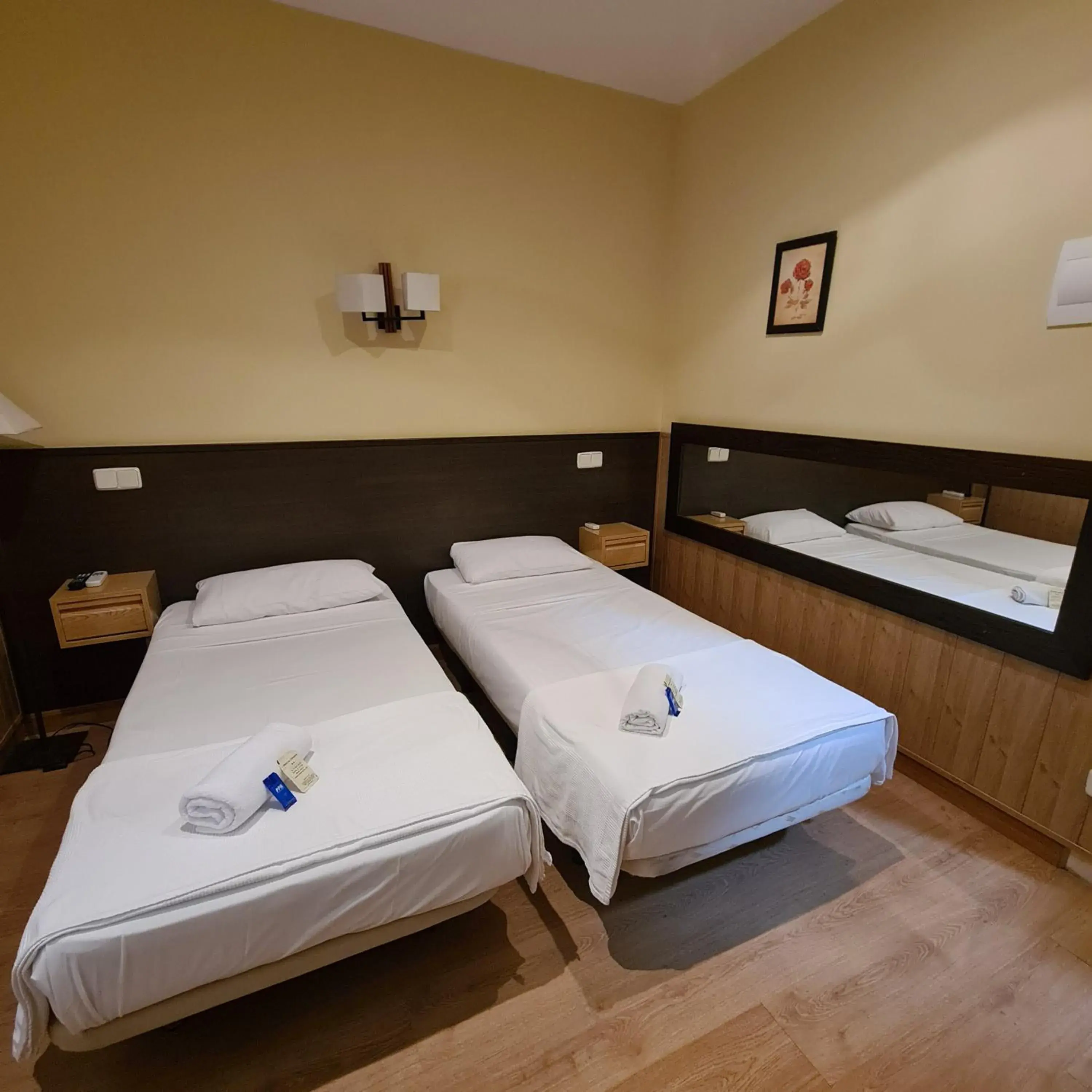 Bed in Hostal Oporto