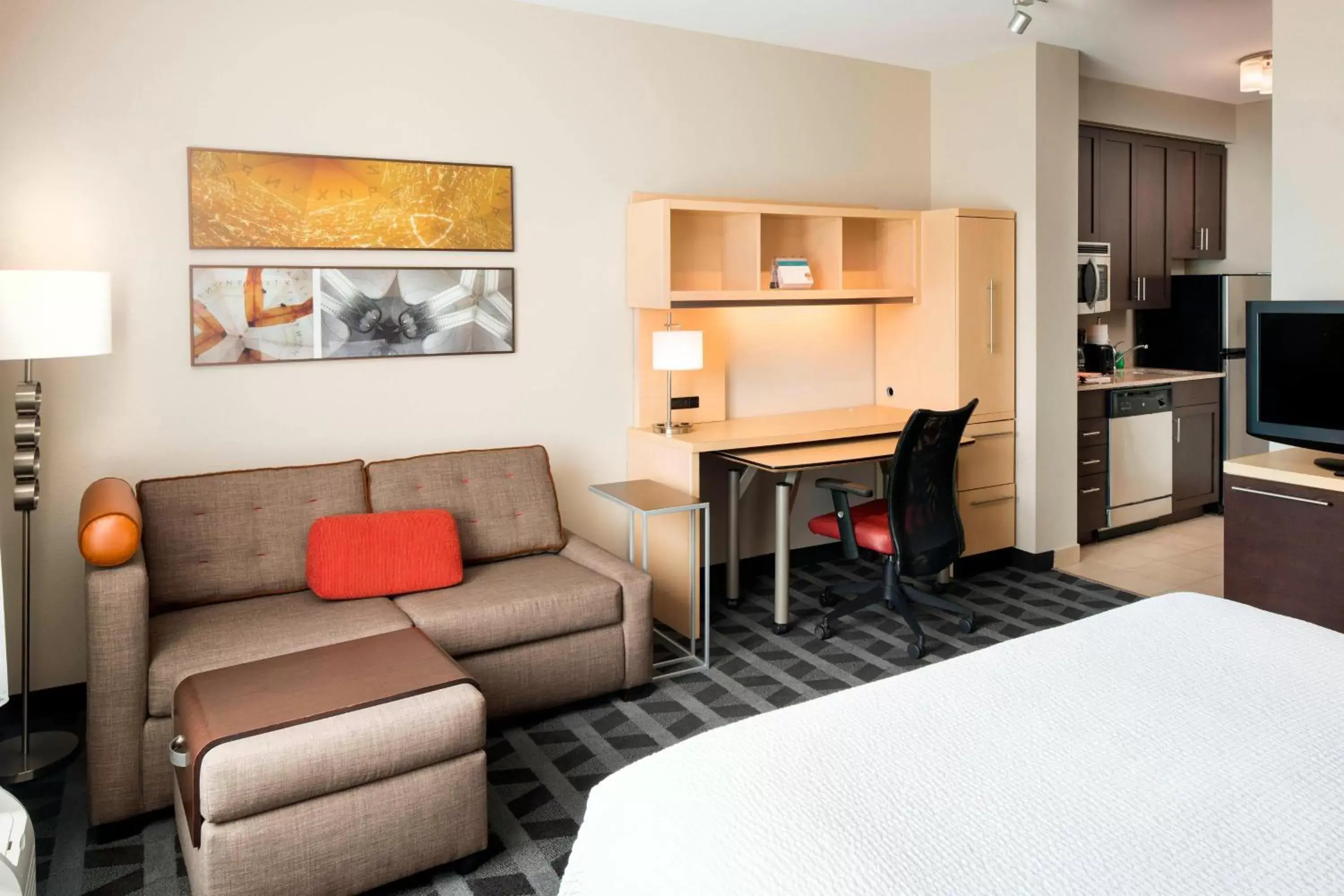 Living room, Seating Area in TownePlace Suites by Marriott San Diego Carlsbad / Vista