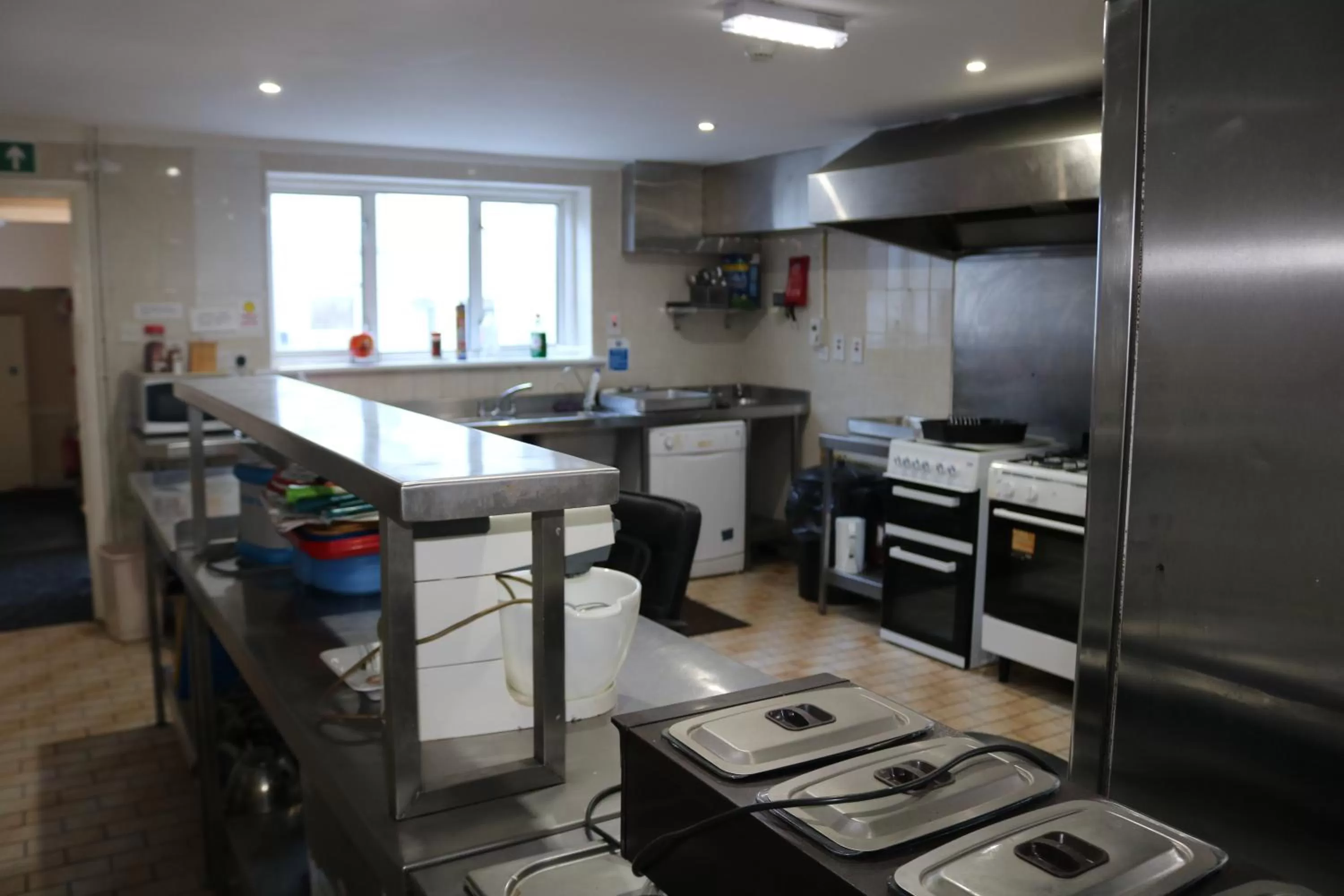 Communal kitchen in Lennard House