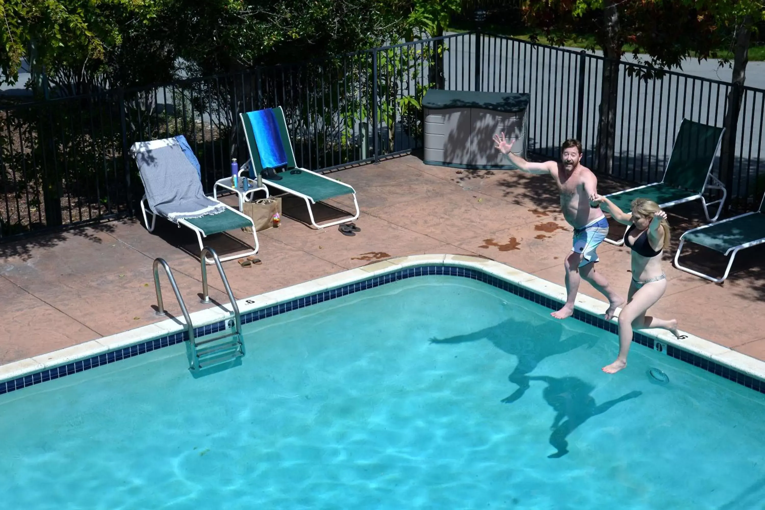 Swimming Pool in Carmel River Inn