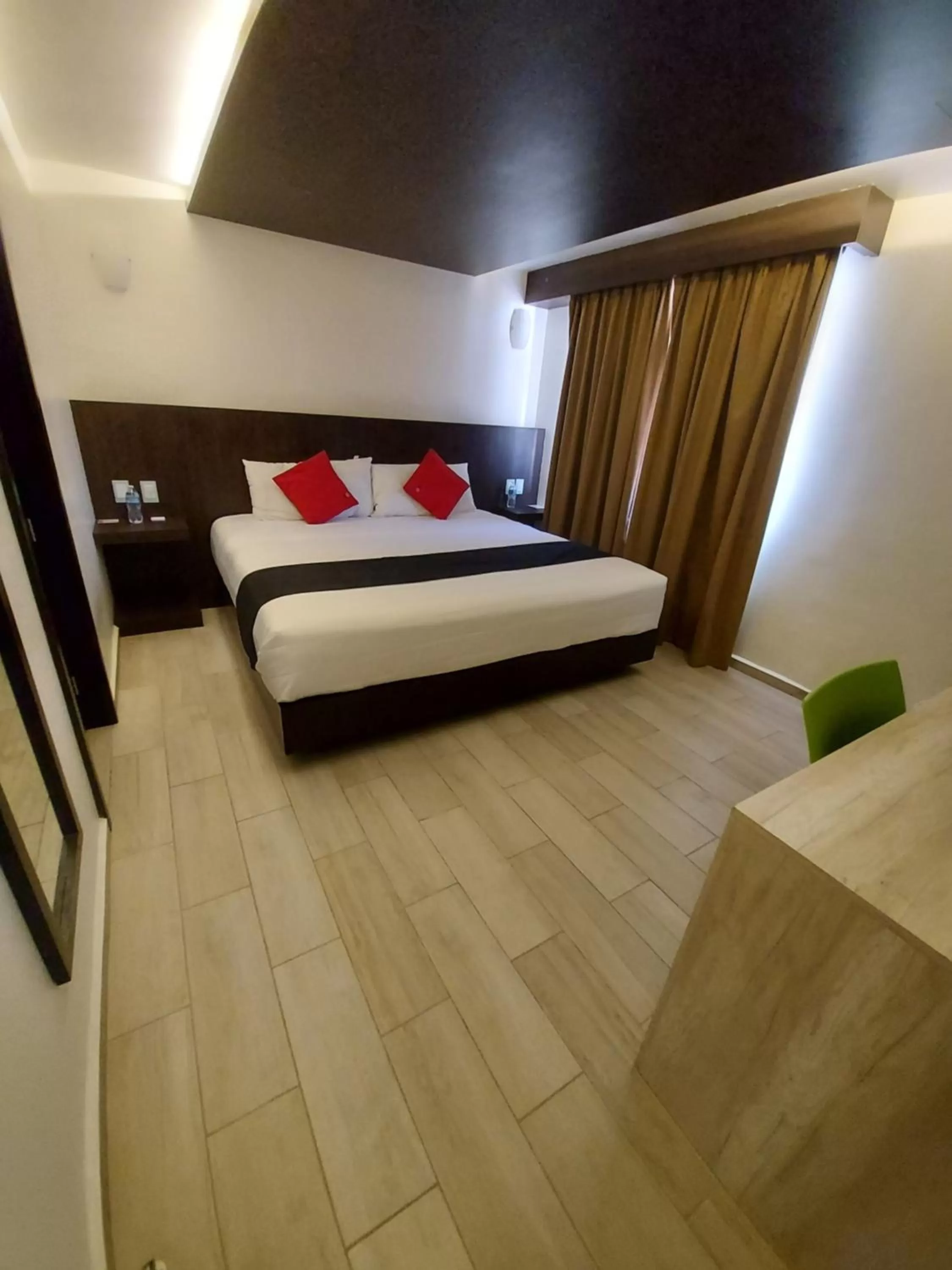 Bed in Hotel La Estancia Zacatlan