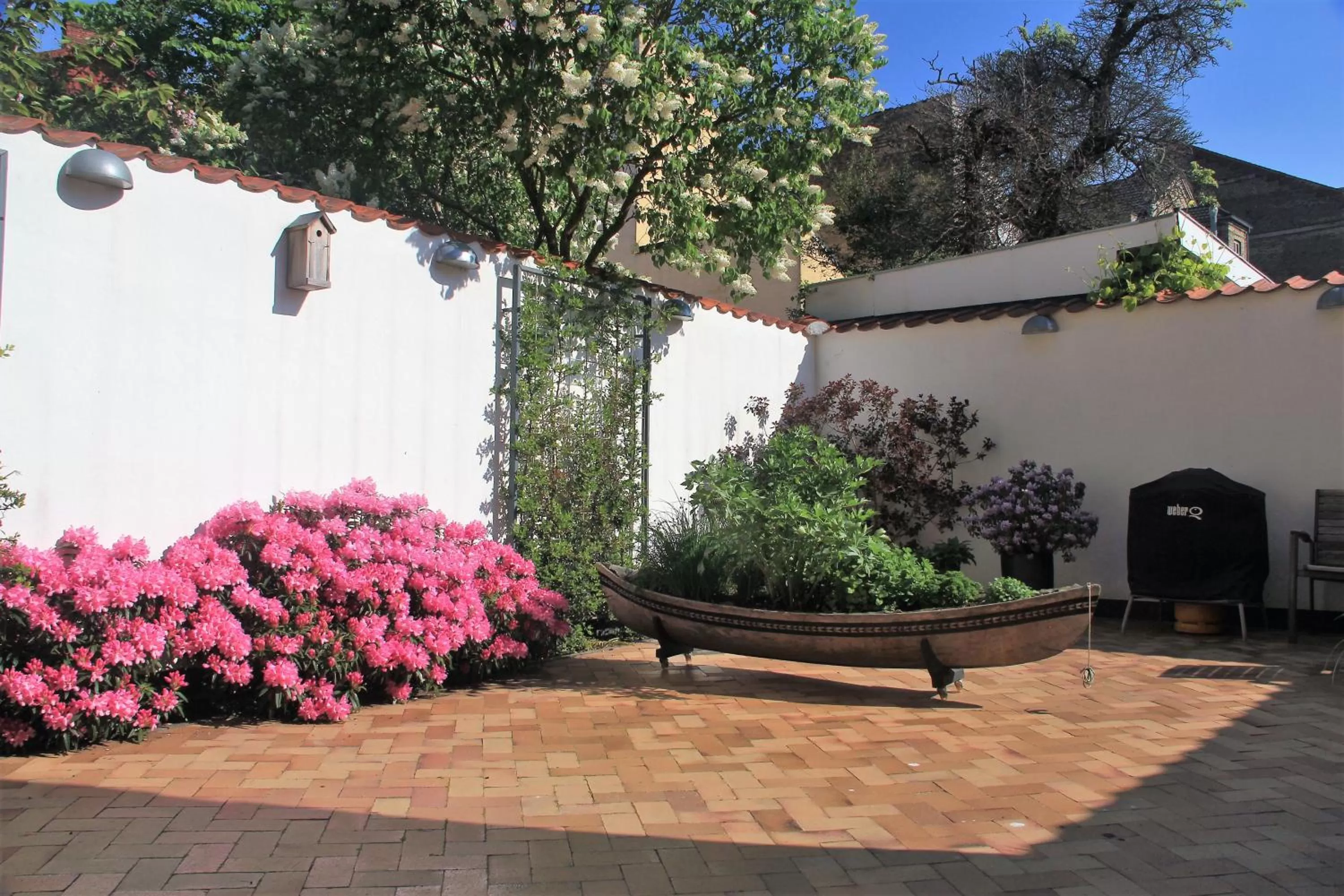 Patio in Odense City B&B