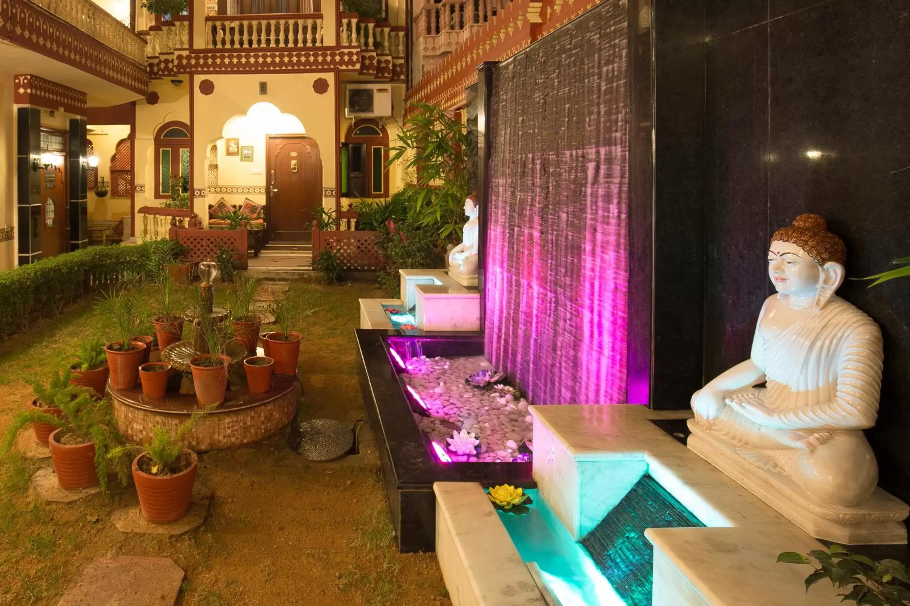 Garden in Umaid Bhawan - A Heritage Style Boutique Hotel