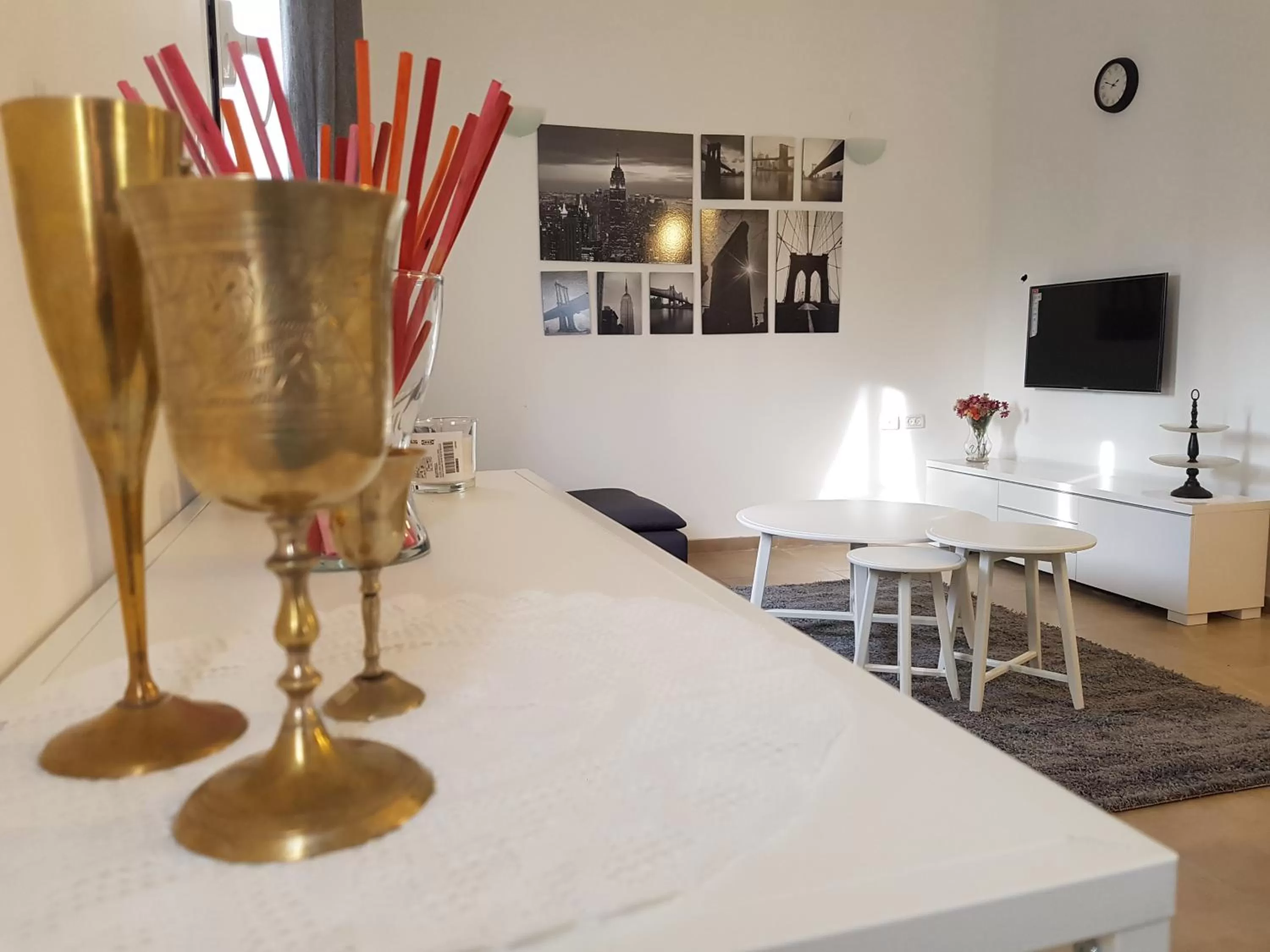 Living room in אבני החושן- Avnei Hoshen