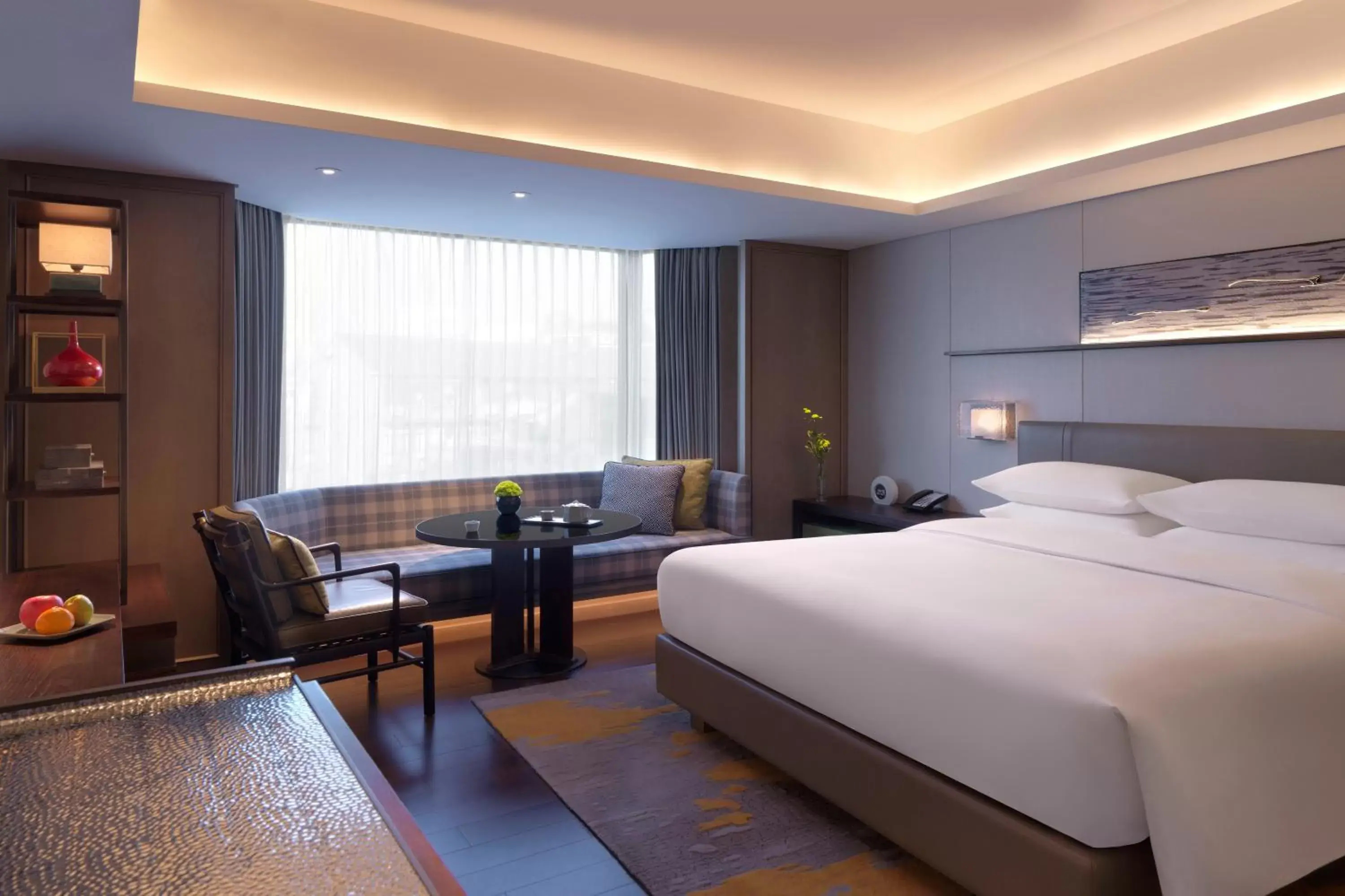 Bed in Grand Hyatt Hangzhou