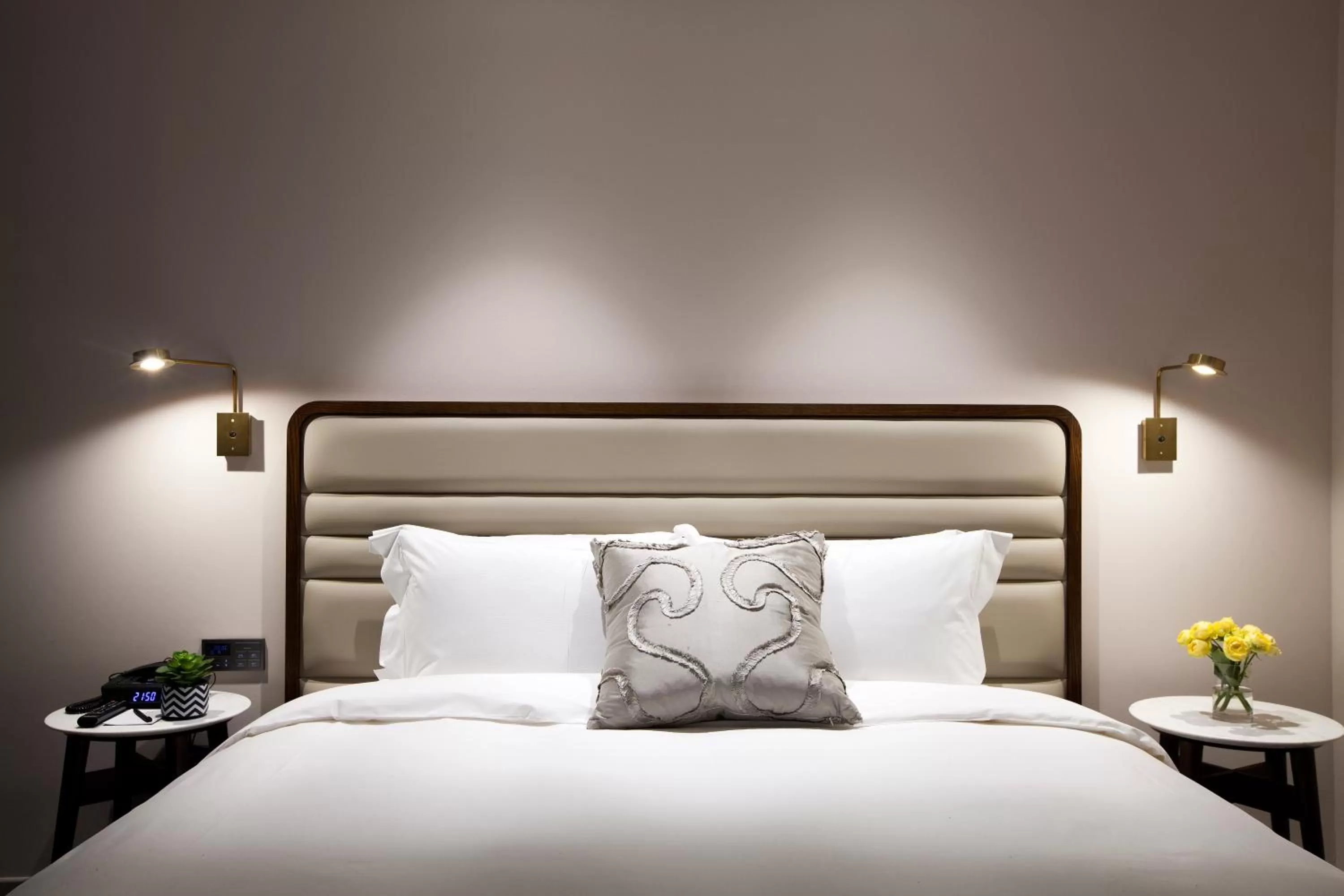 Decorative detail, Bed in G2 Hotel Myeongdong