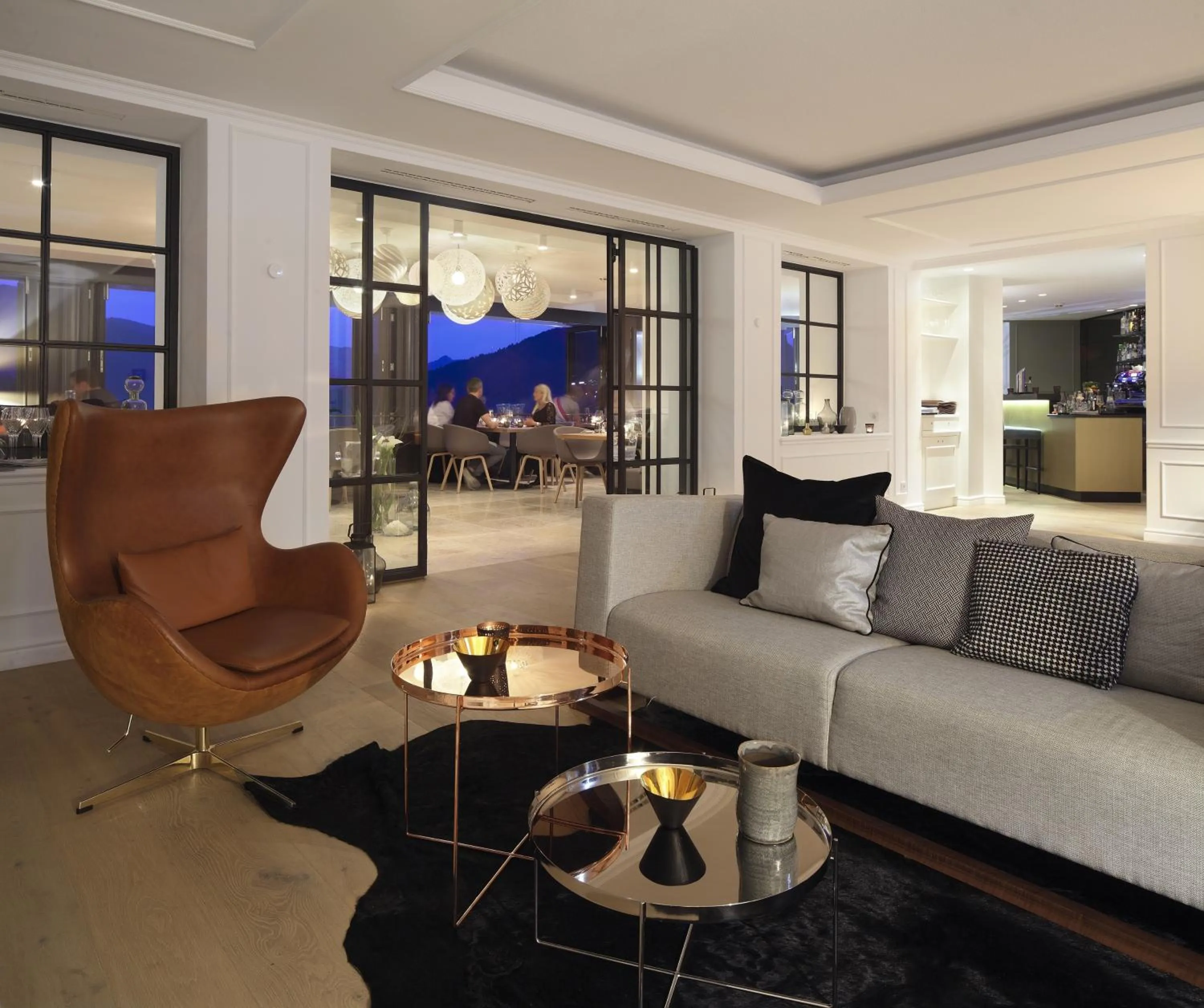 Lounge or bar in Das Tegernsee