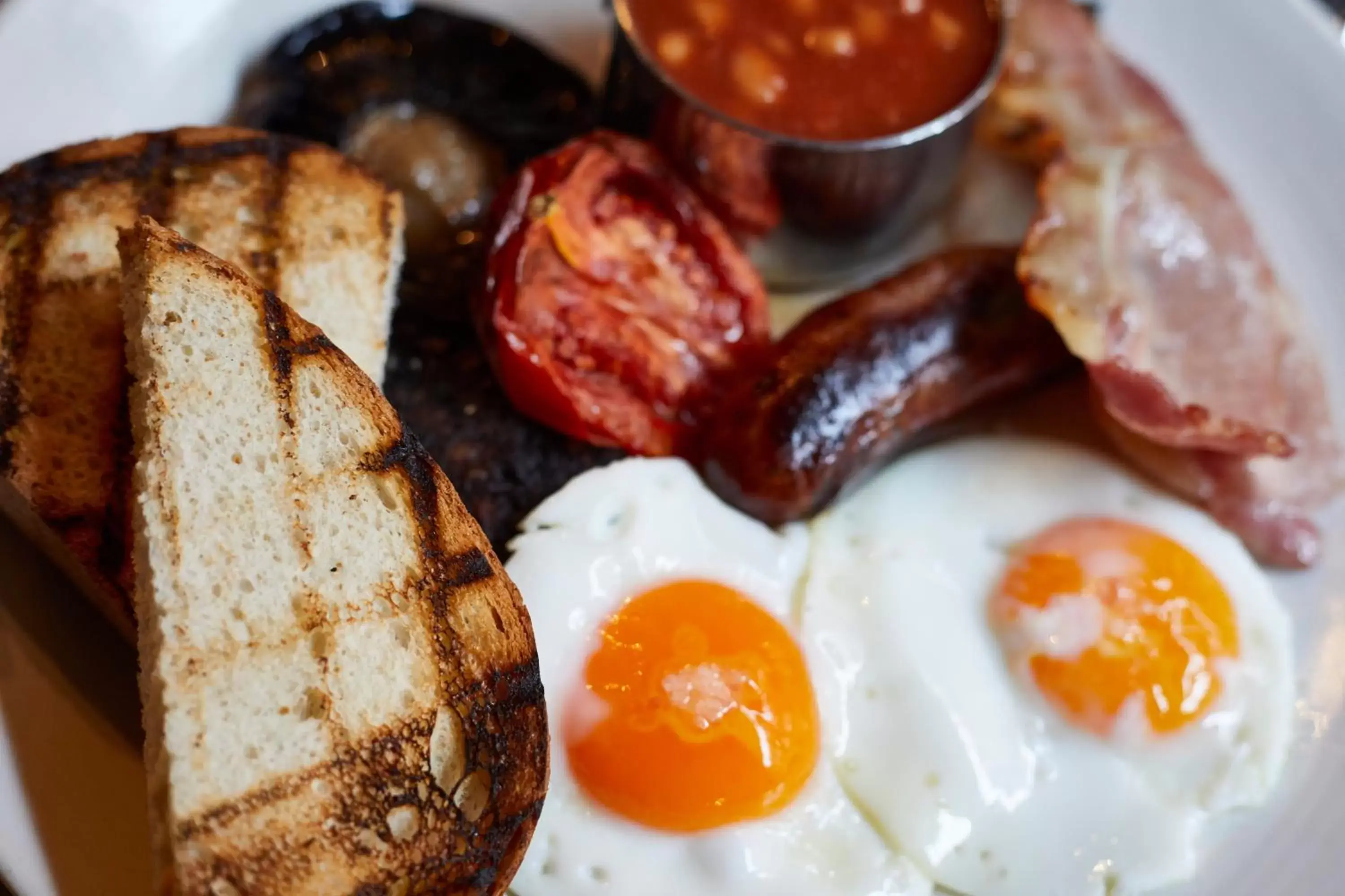 English/Irish breakfast, Food in Wykeham Arms