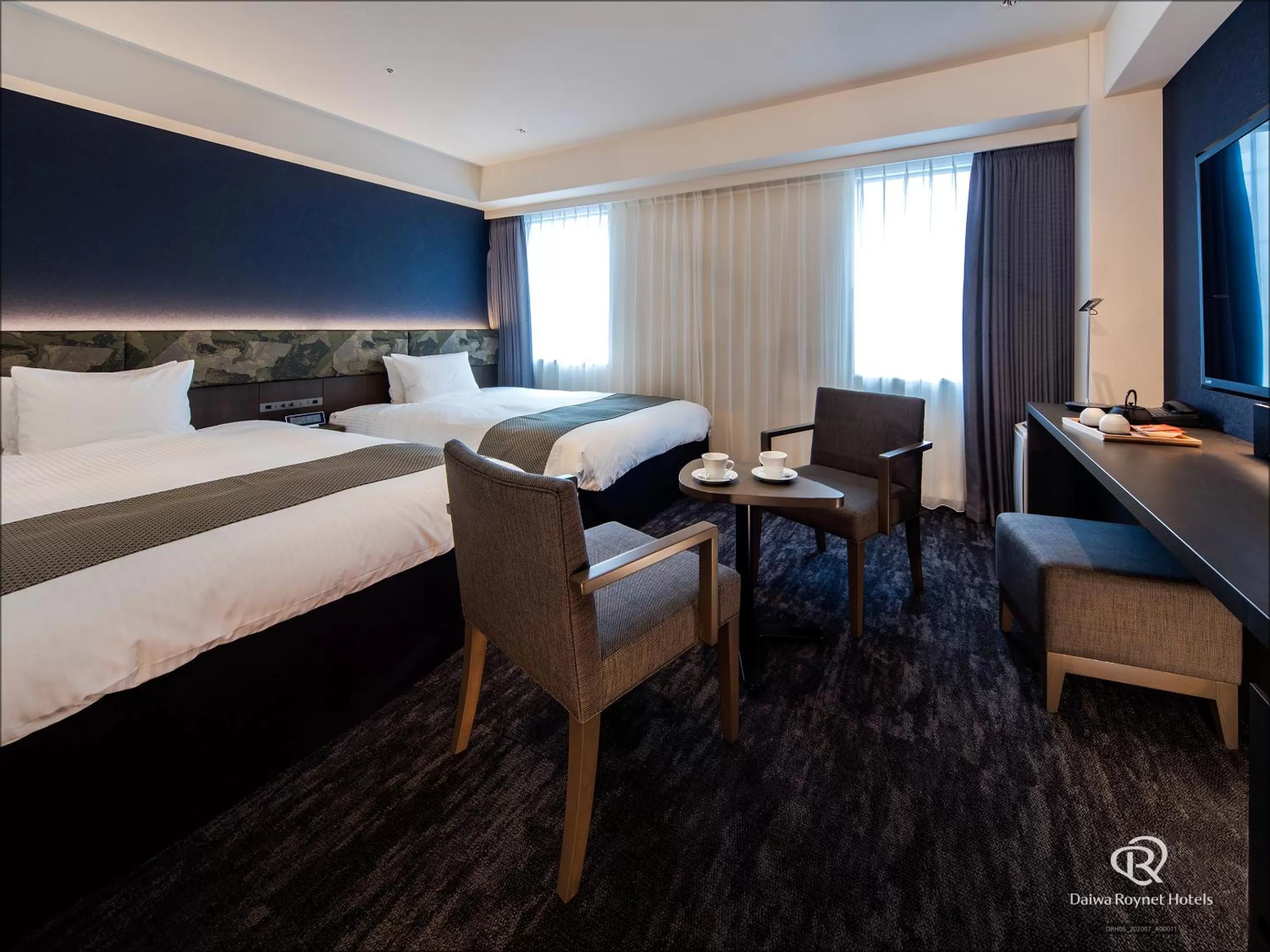 Bed in Daiwa Roynet Hotel Kyoto Ekimae PREMIER