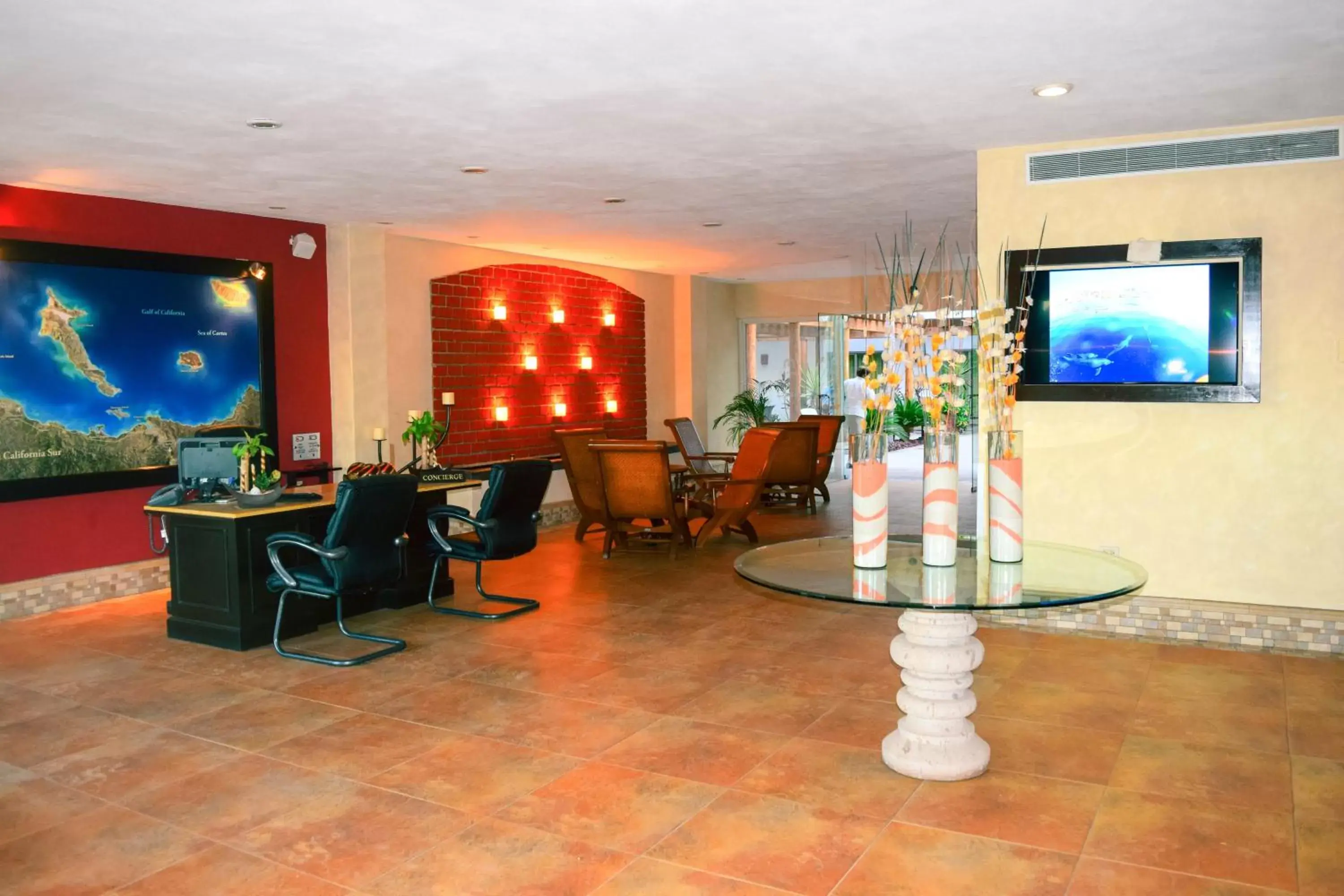 Lobby or reception in Hotel Santa Fe Loreto by Villa Group