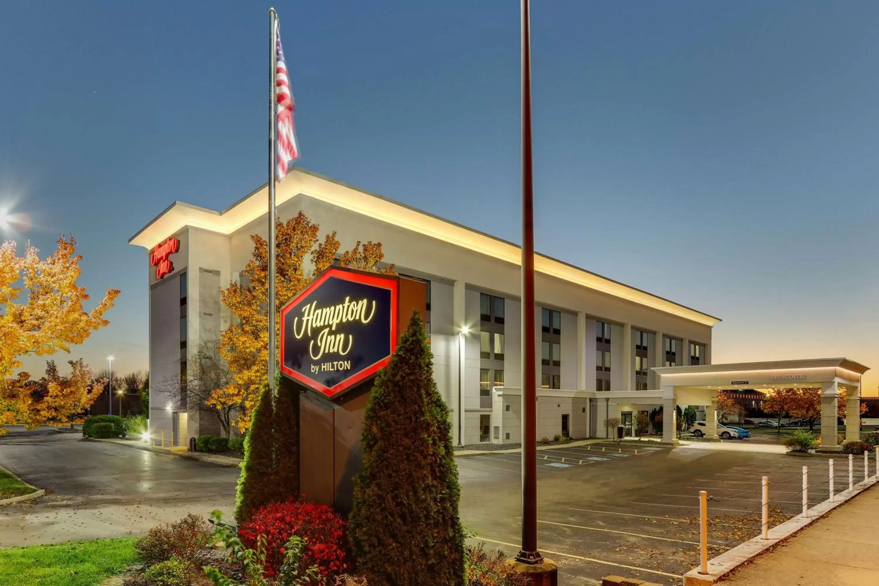 Property building in Hampton Inn Springfield Property building in Hampton Inn Springfield