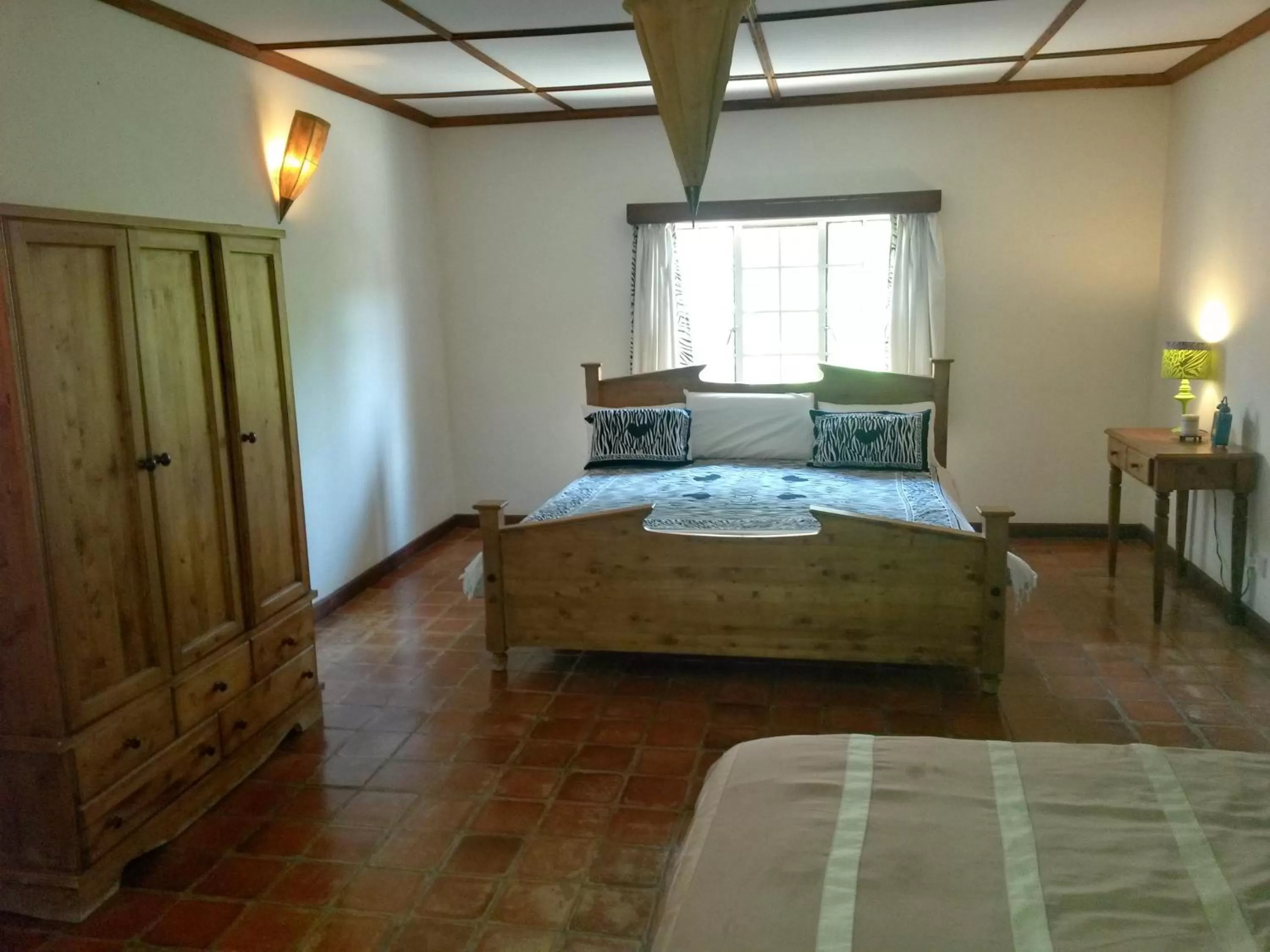 Bed in Mwanzo Lodge