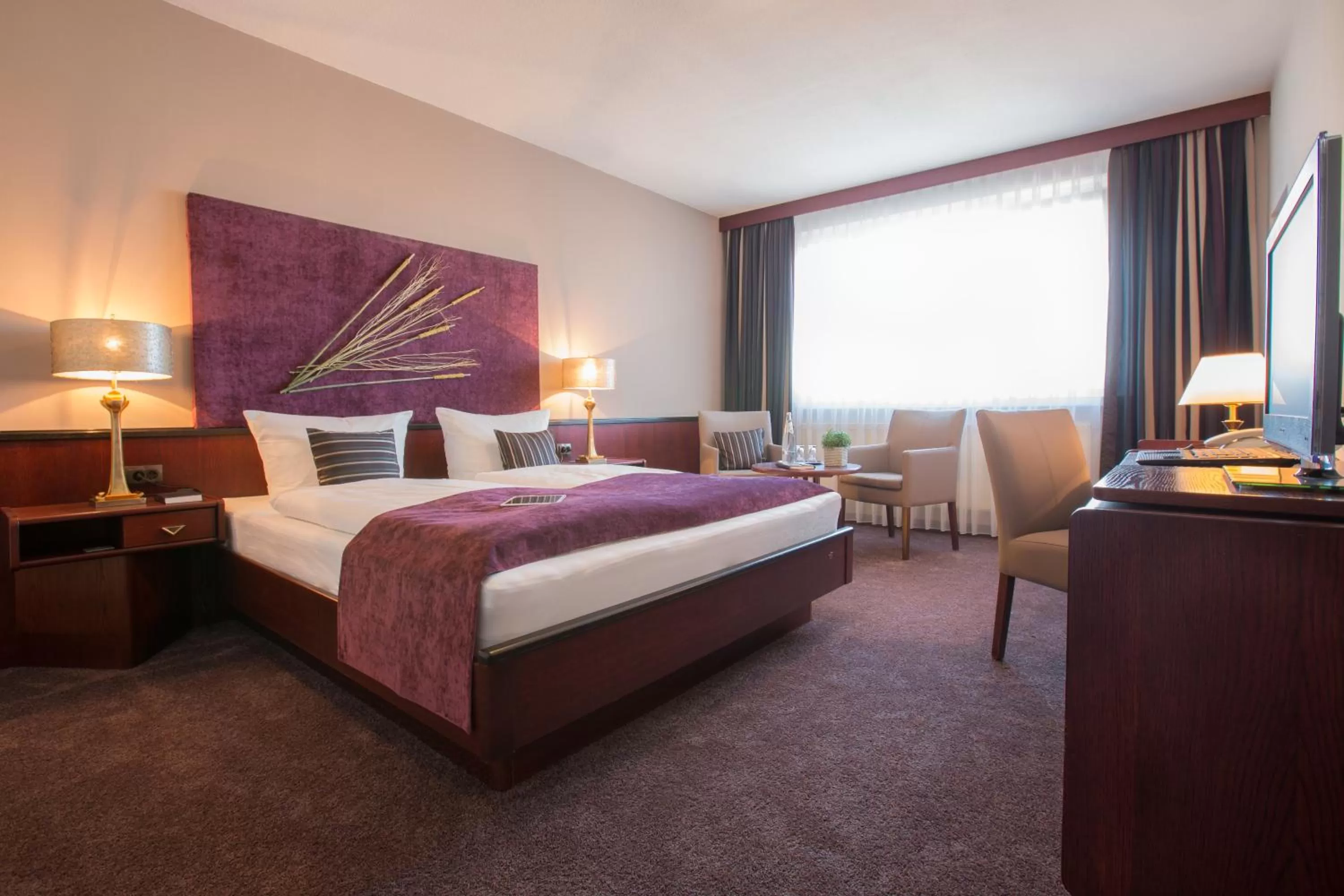 Bedroom, Bed in Hotel Kristall