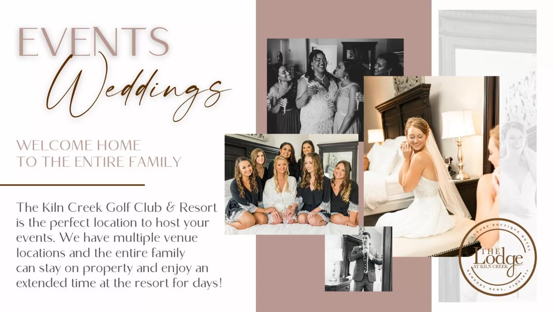 People in The Lodge at Kiln Creek Resort