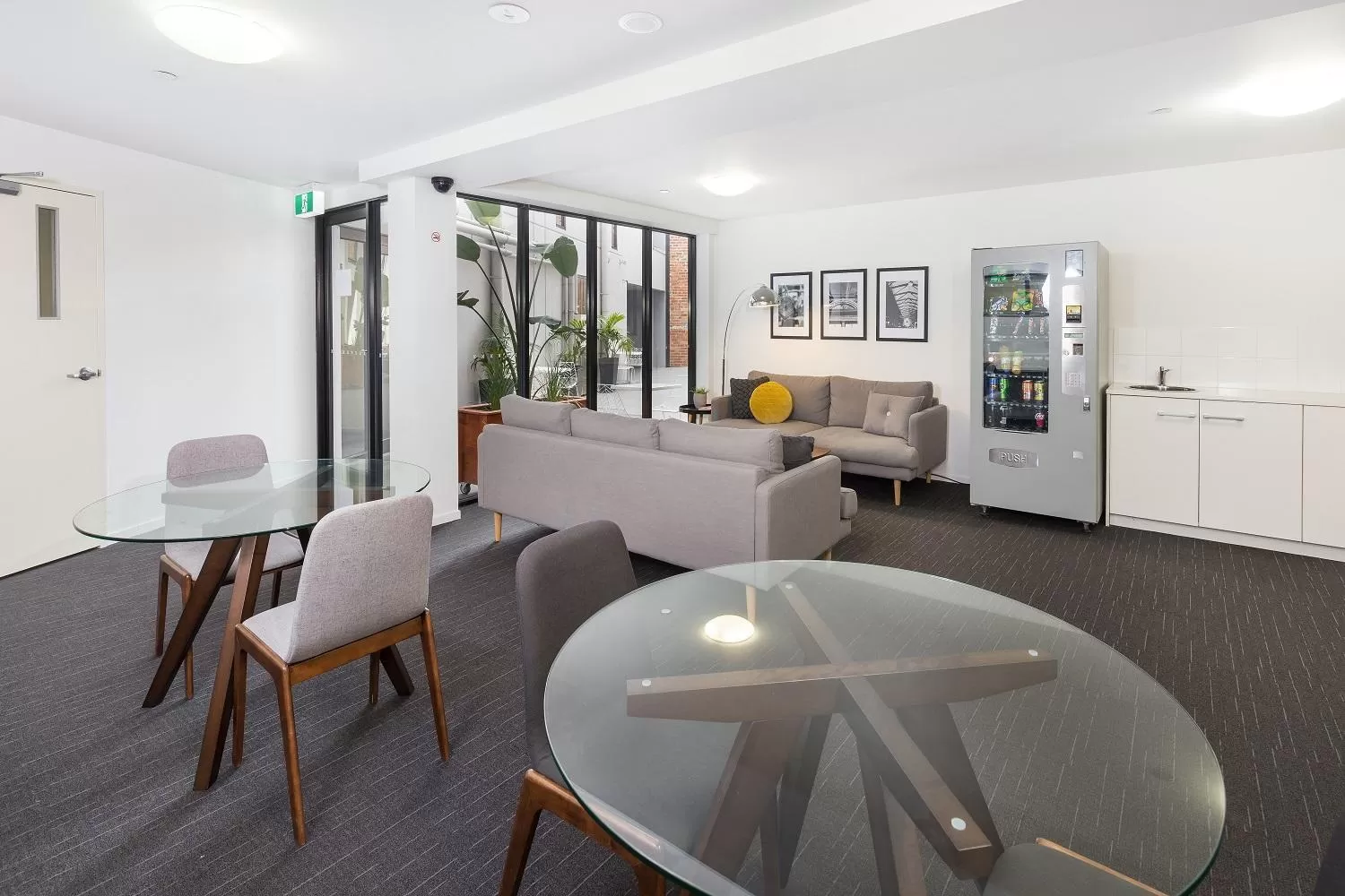 Lounge or bar in City Edge North Melbourne Apartment Hotel