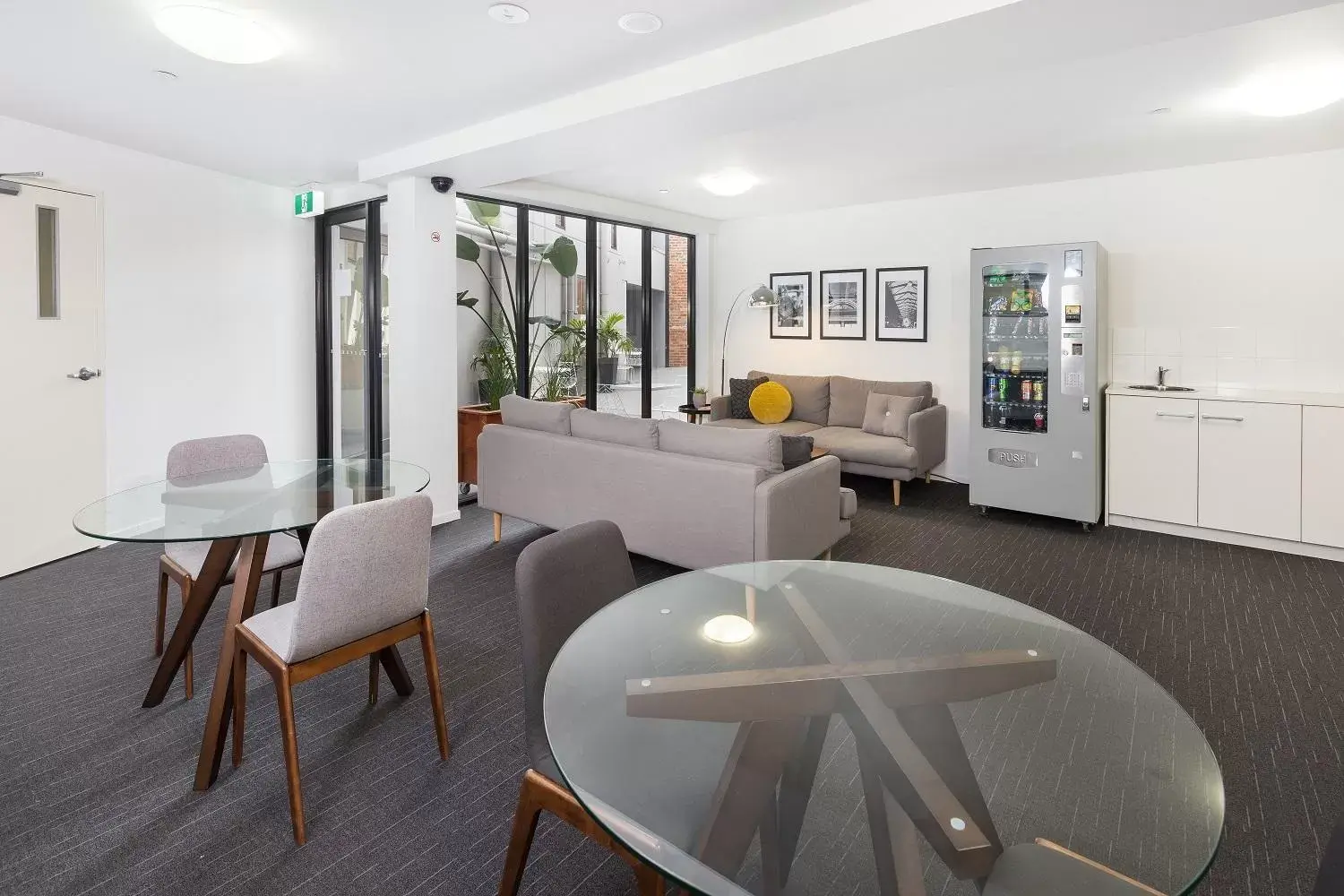 Lounge or bar, Seating Area in City Edge North Melbourne Apartment Hotel