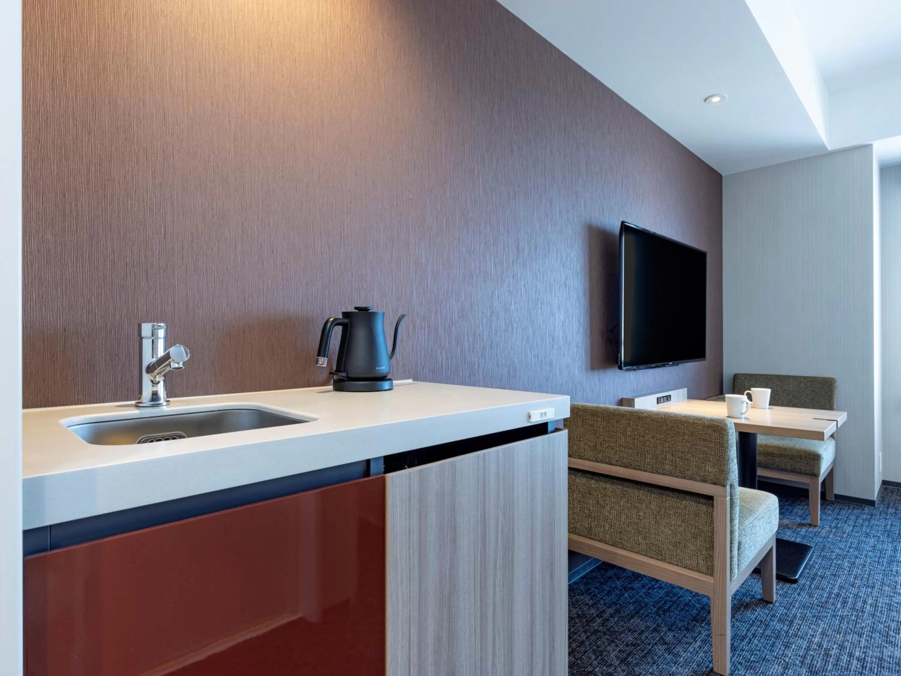 Kitchen or kitchenette in Tokyu Stay Kanazawa