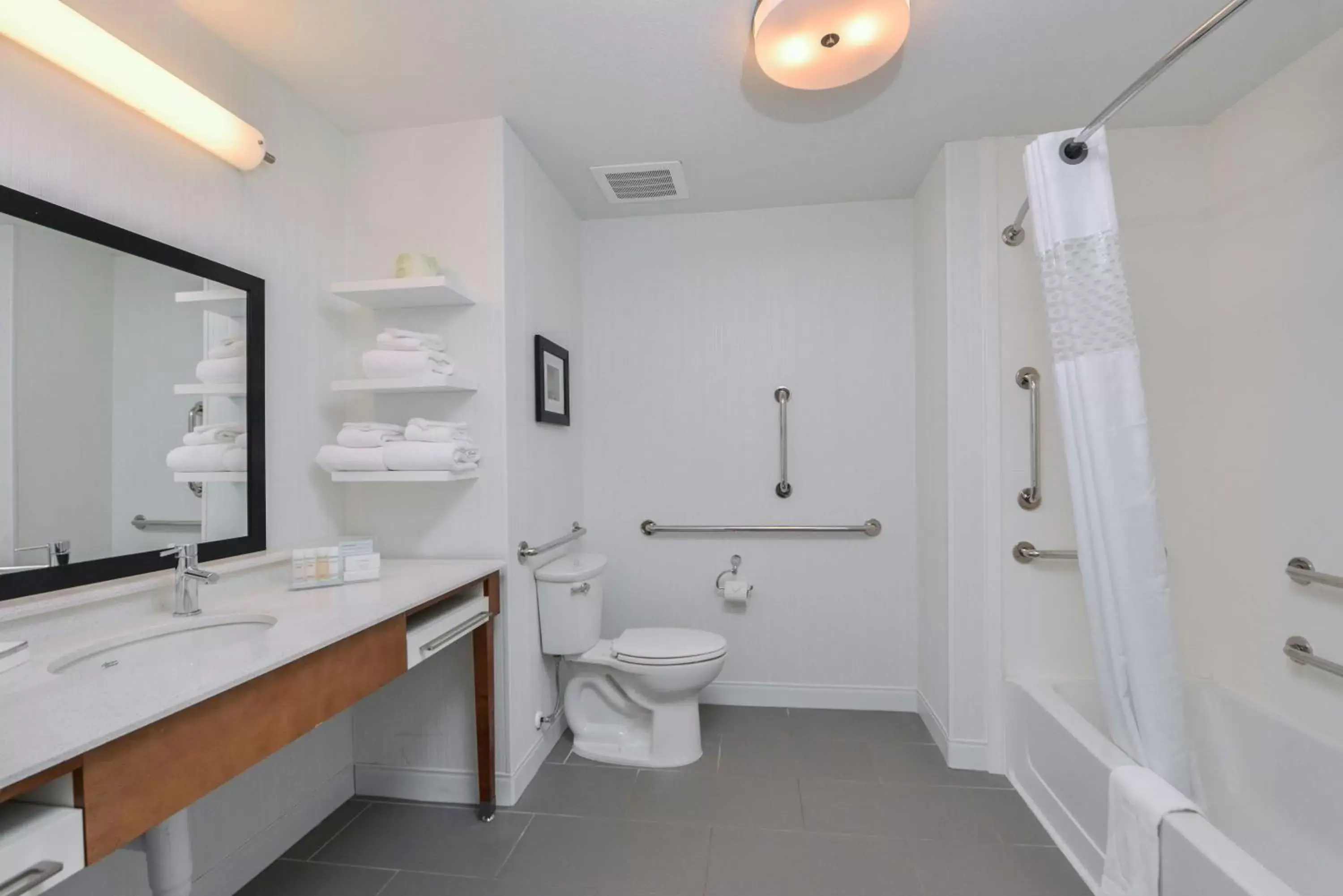 Bathroom in Hampton Inn and Suites Altoona-Des Moines by Hilton