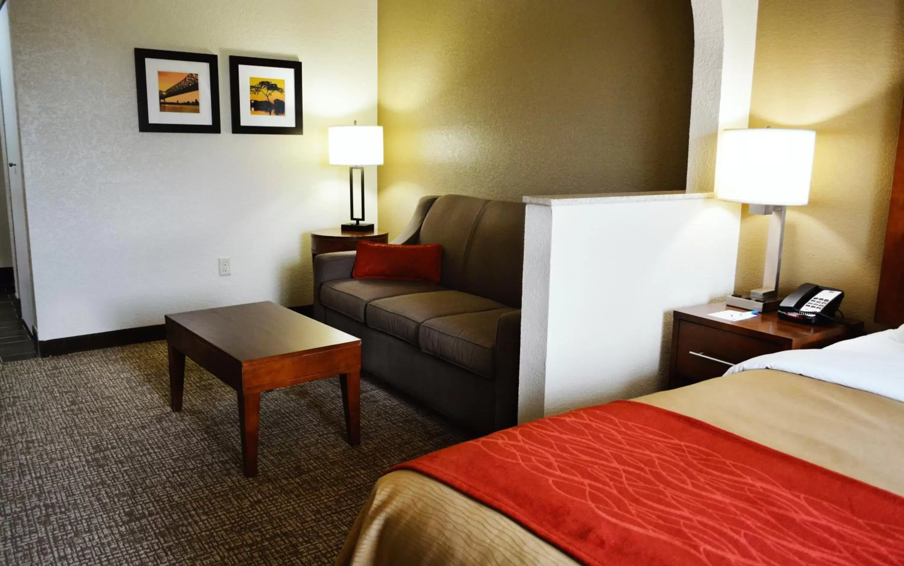Bedroom in Comfort Inn & Suites Covington - Mandeville