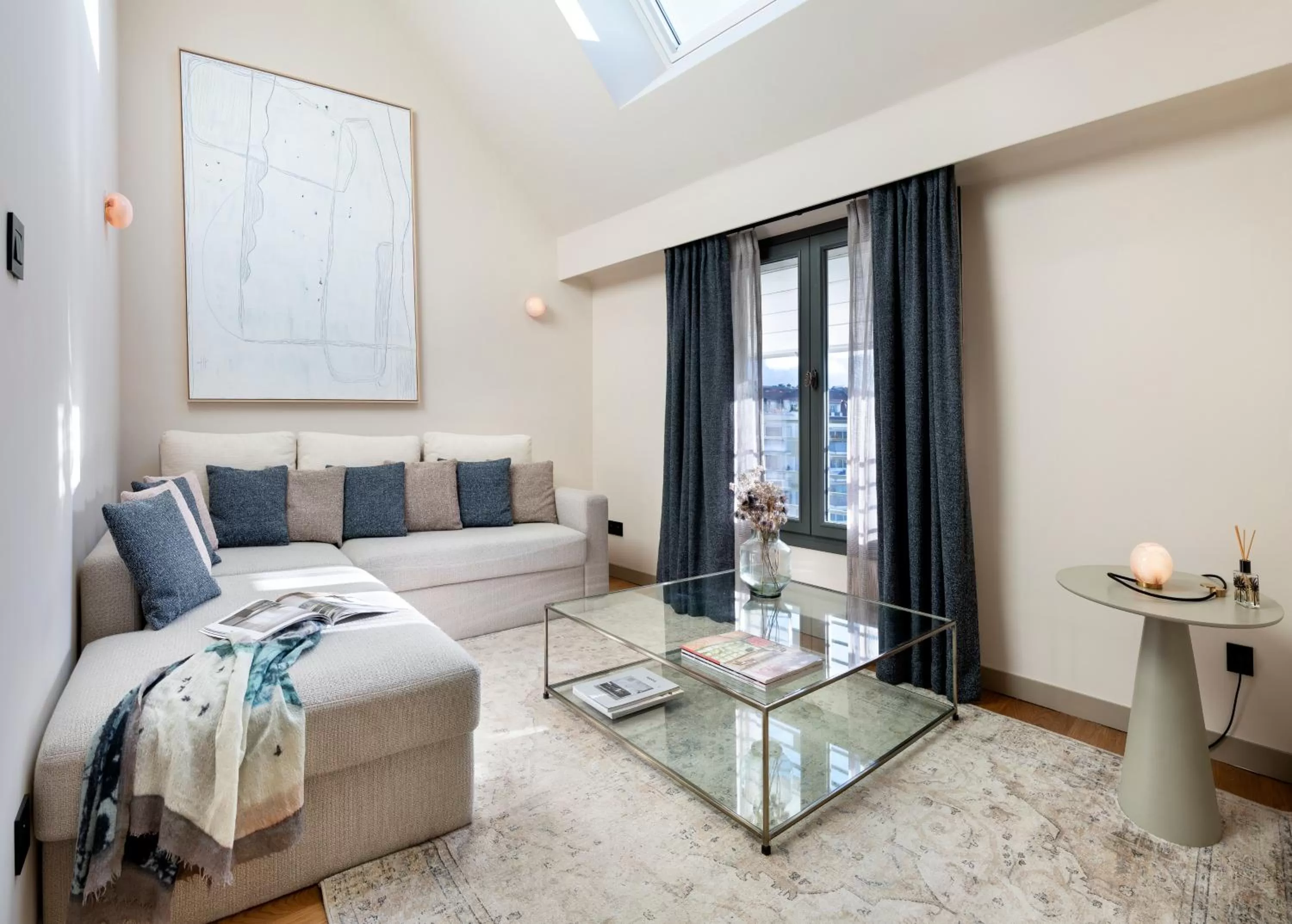 Living room in Hébé Hotel